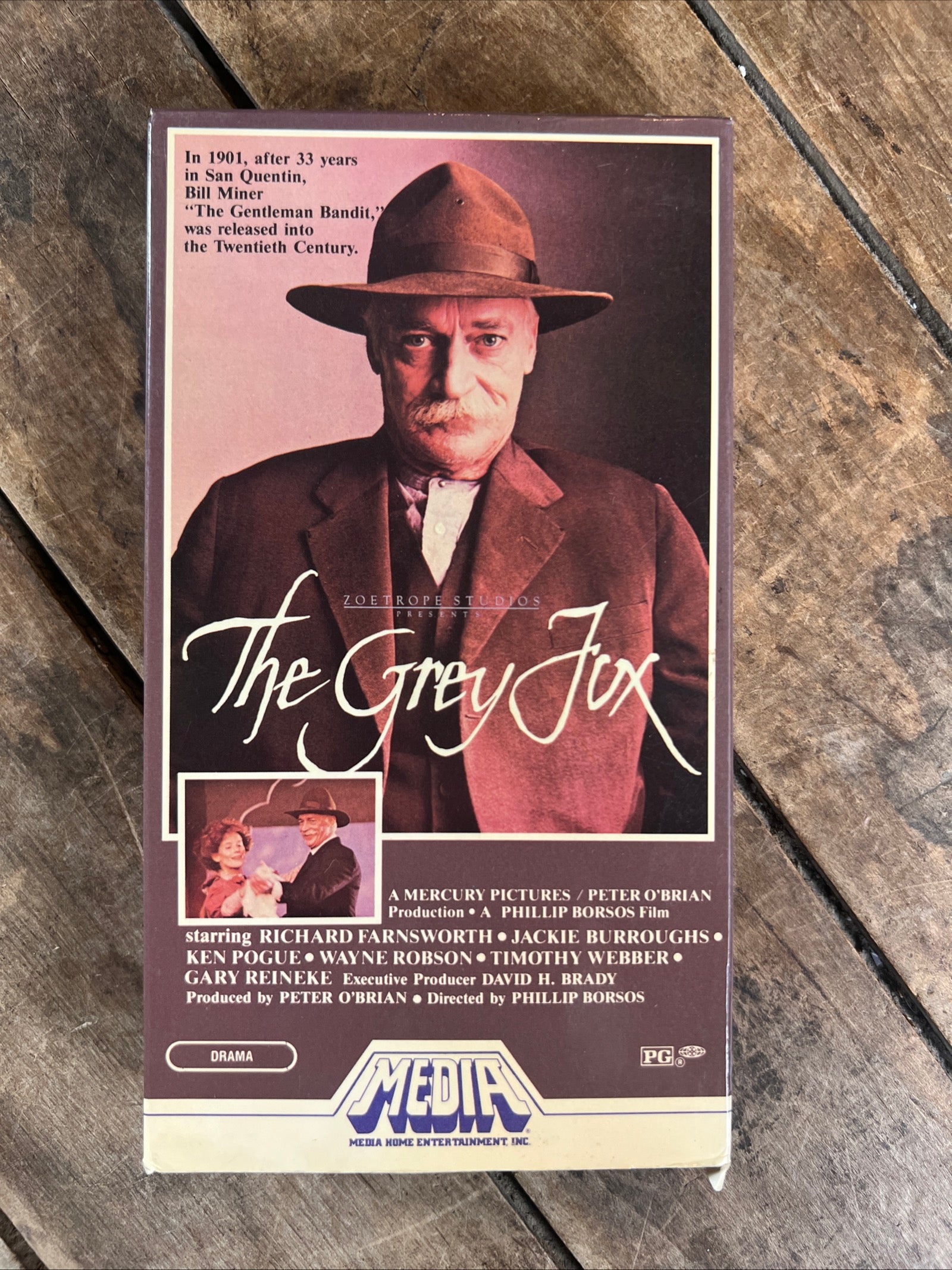 The Grey Fox ( VHS 1982 ) Western / Adventure [PG]