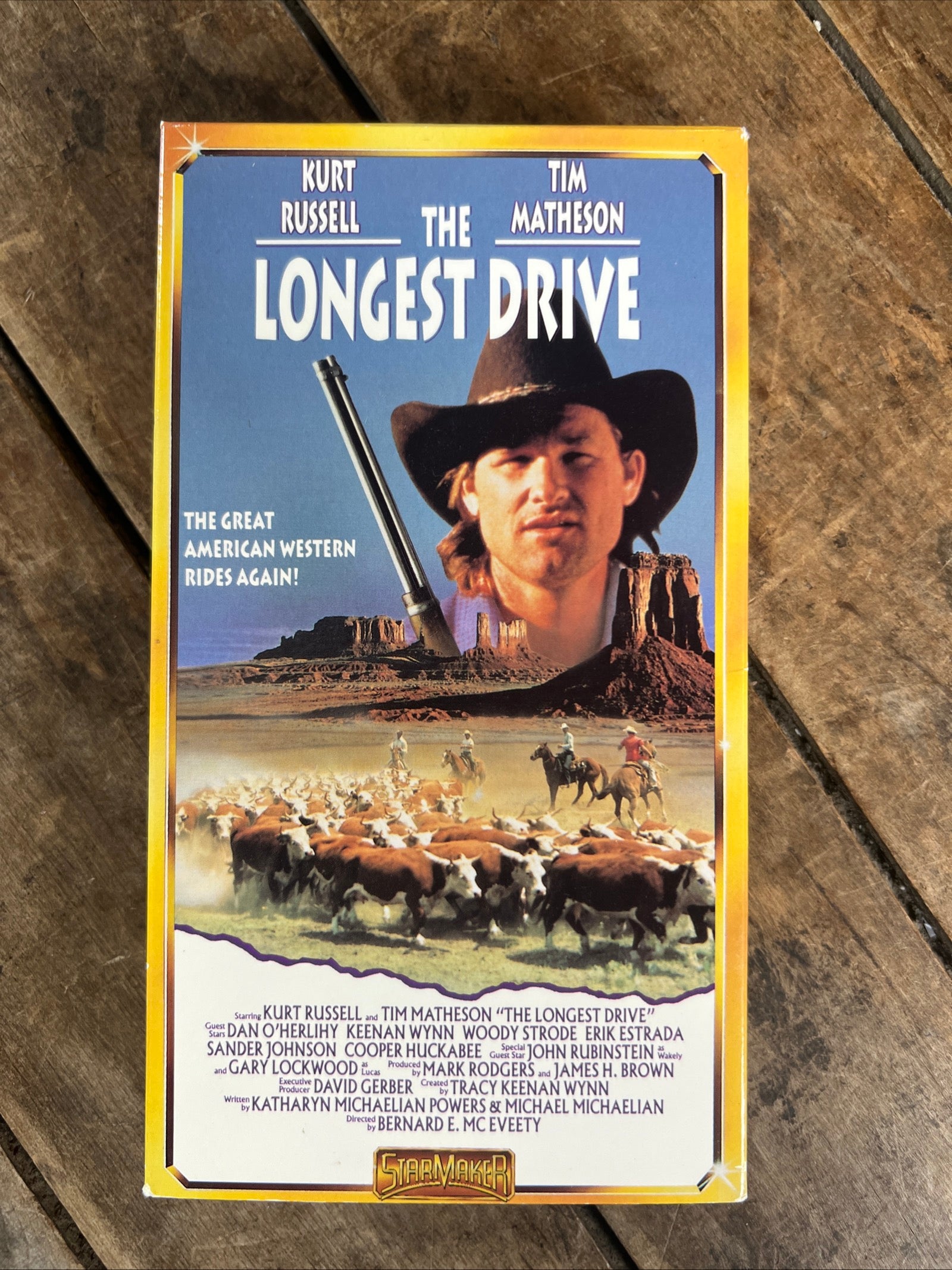 The Longest Drive ( VHS 1976 ) Western / Adventure [PG]