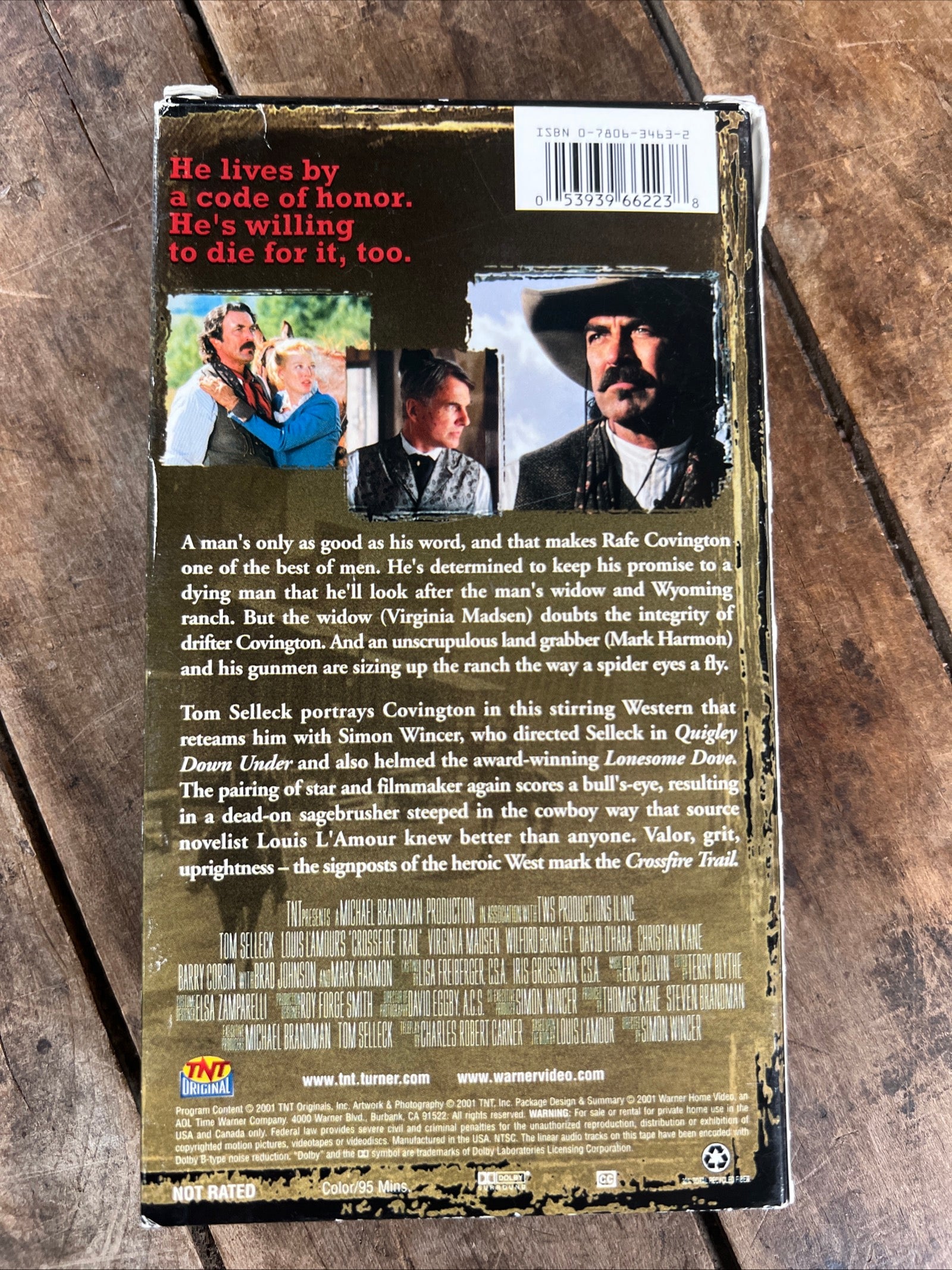 Crossfire Trail ( VHS 2001 ) Western / Adventure [NR]