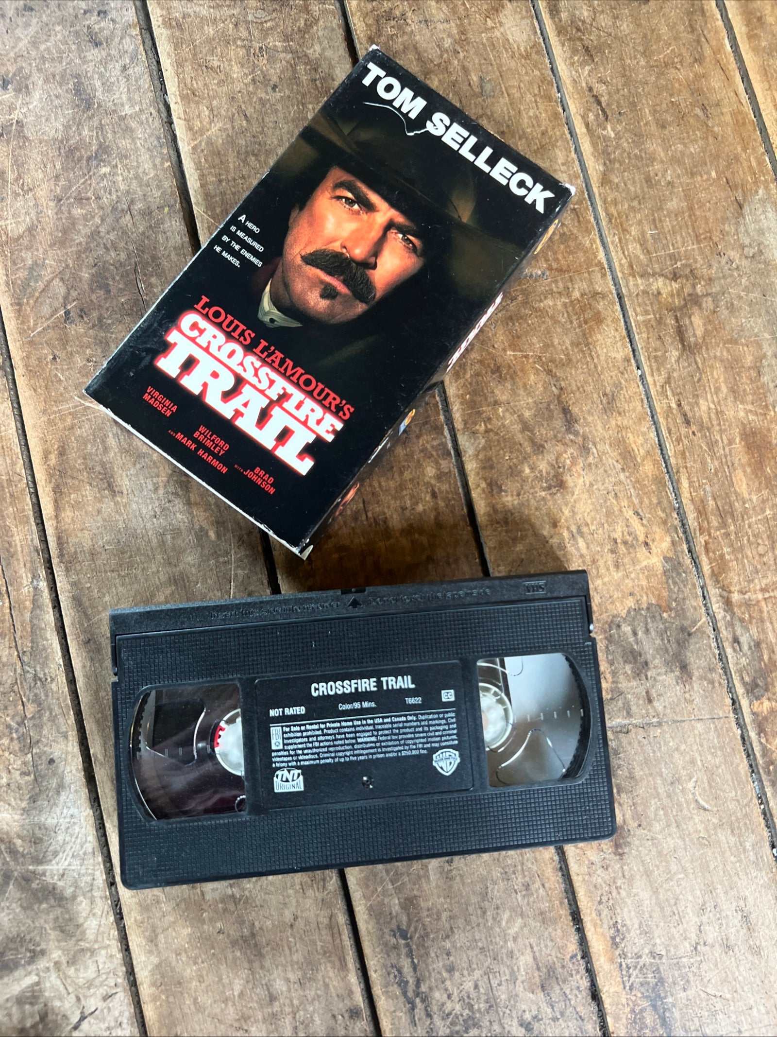 Crossfire Trail ( VHS 2001 ) Western / Adventure [NR]