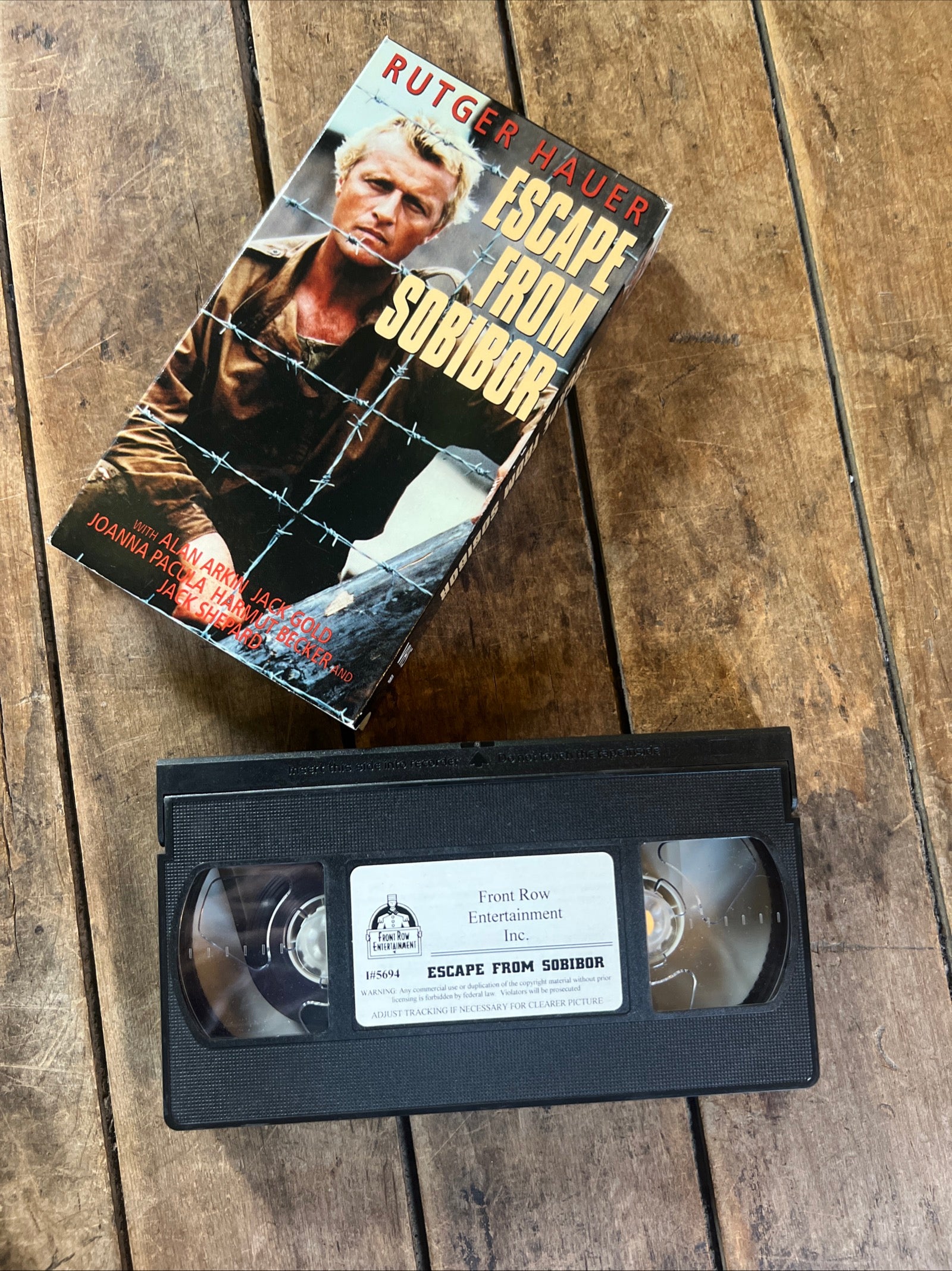 Escape From Sobibor ( VHS 1987 ) War / Thriller [NR]