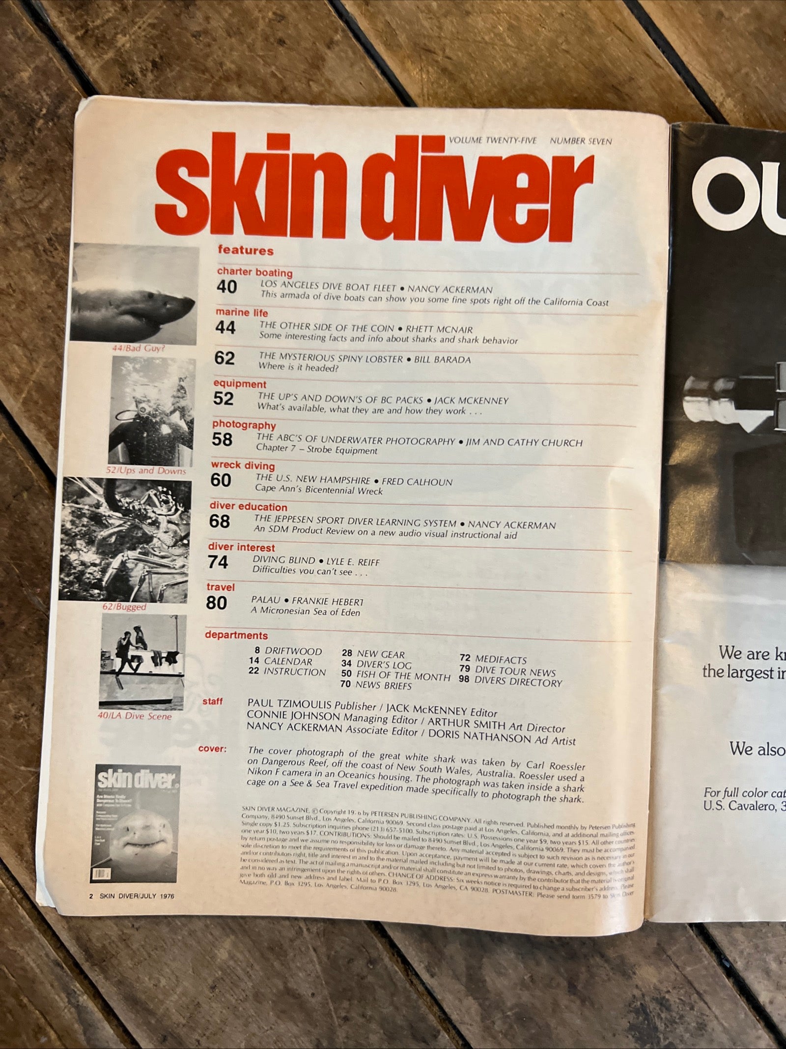 Skin Diver Magazine - July 1976 - The Diver’s Bible