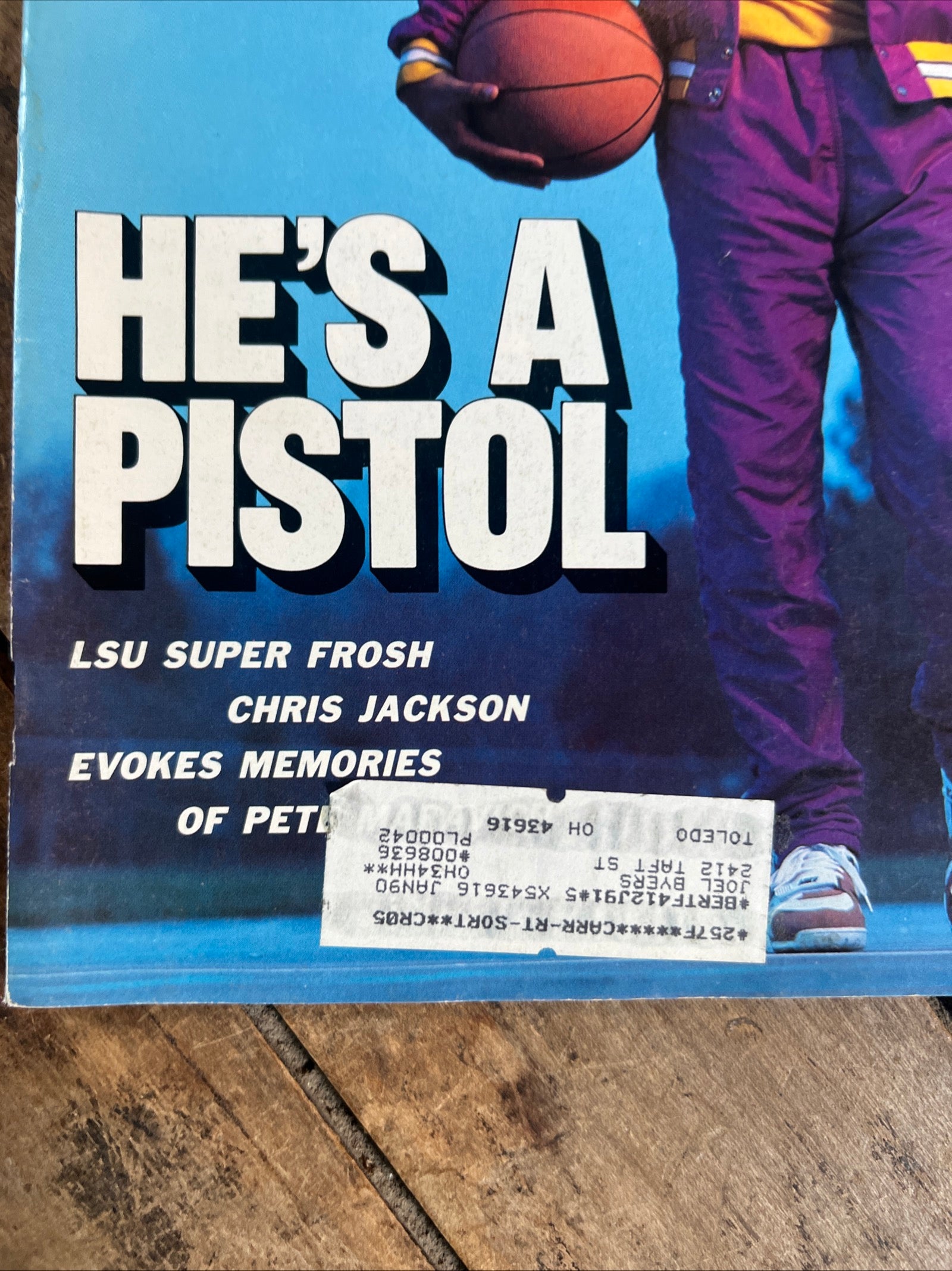 Sports Illustrated Magazine - February 20, 1989 ( Volume 70, No. 8 ) - LSU Basketball SuperStar Chris Jackson