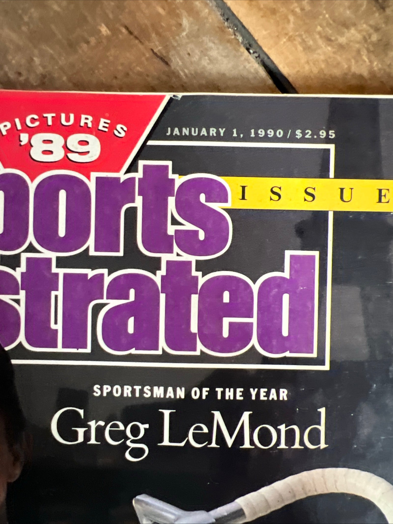 Sports Illustrated Magazine - December 1989 / January 1990 DOUBLE ISSUE - Sportsman Of The Year Greg LeMond