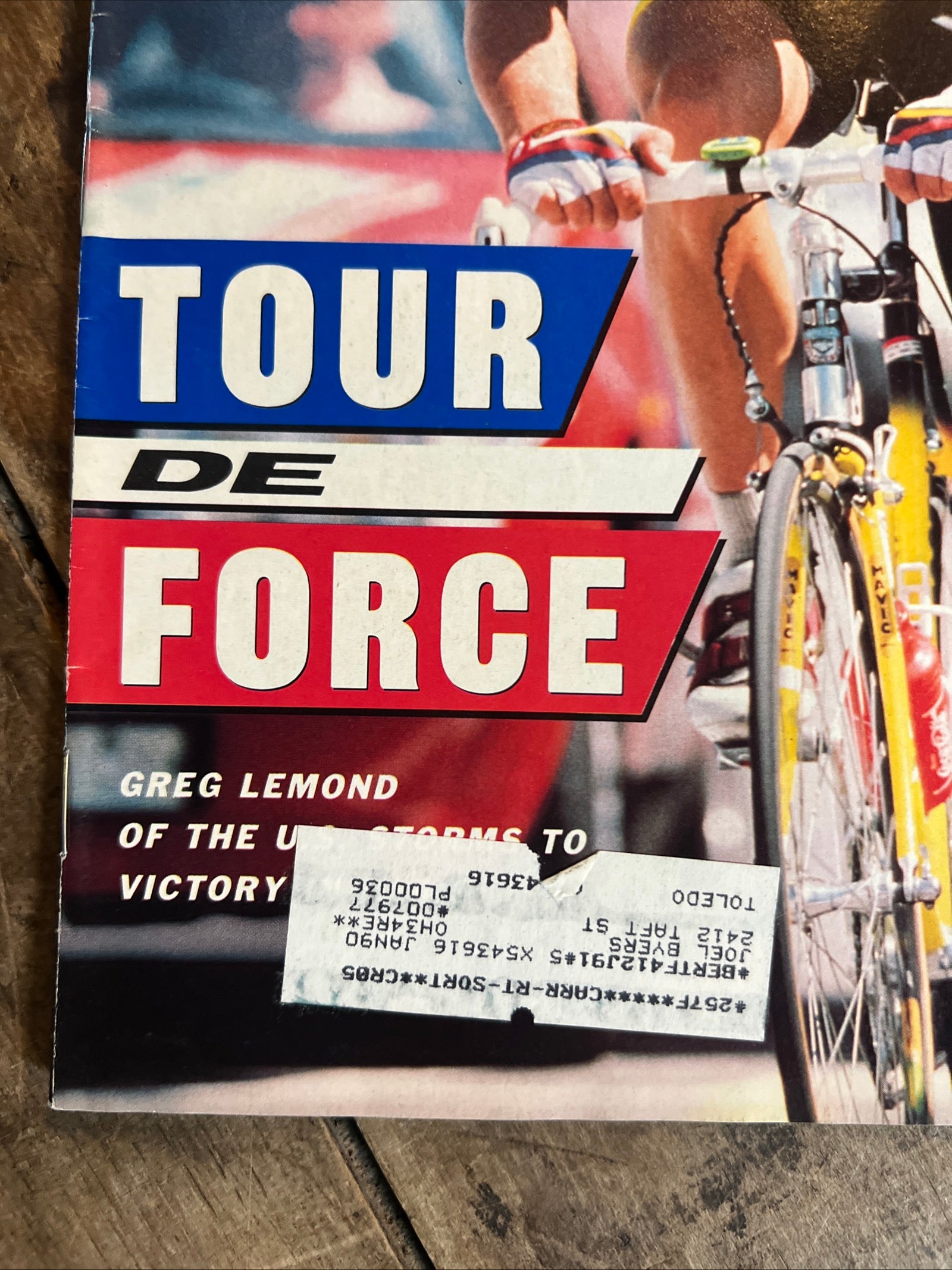 Sports Illustrated Magazine - July 31, 1989 ( Volume 71, No.5 ) - TOUR DE FORCE Greg LeMond