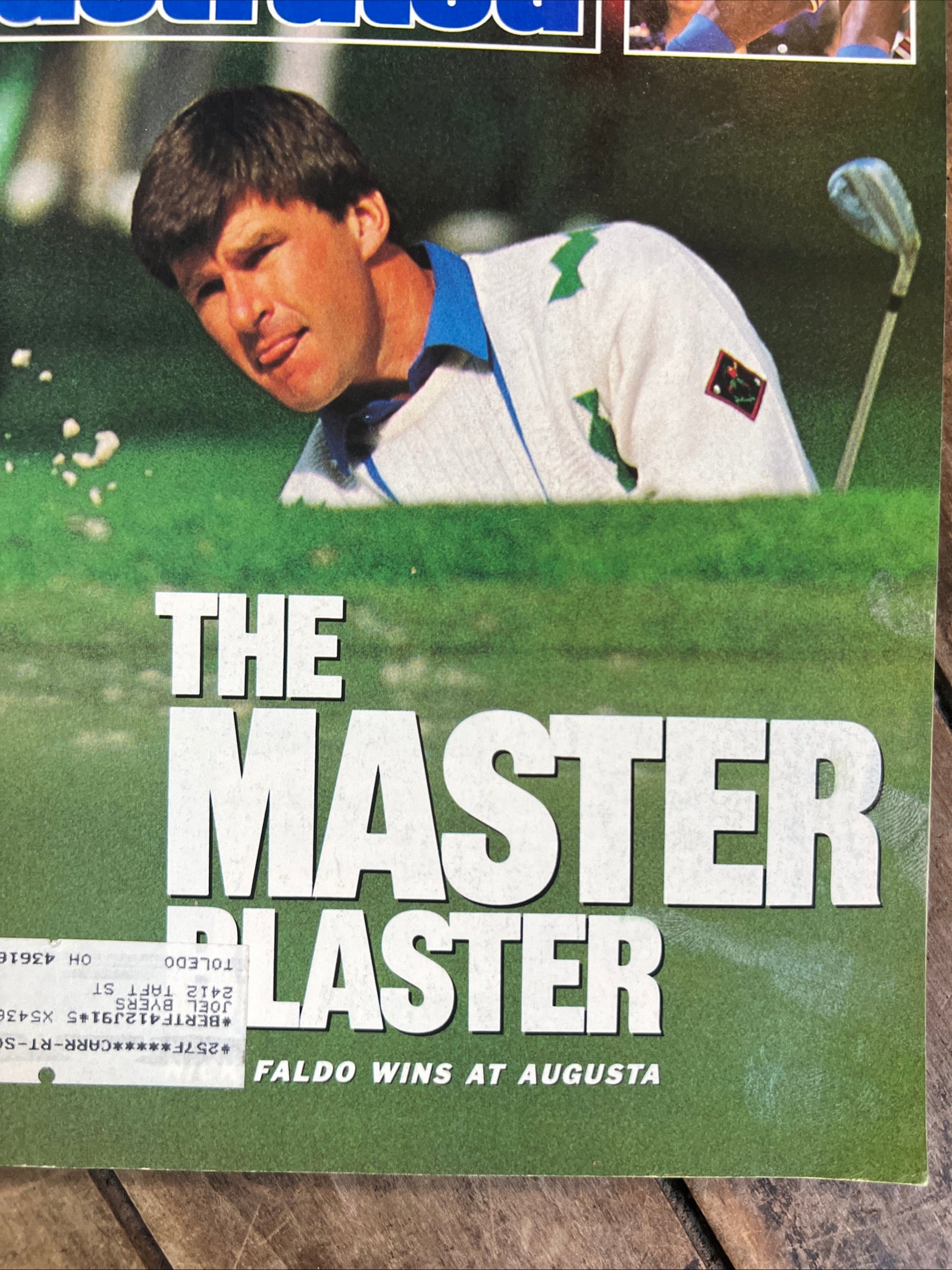 Sports Illustrated Magazine - April 17, 1989 - Nick Faldo PGA Masters Winner & Magic Johnson NBA MVP Cover