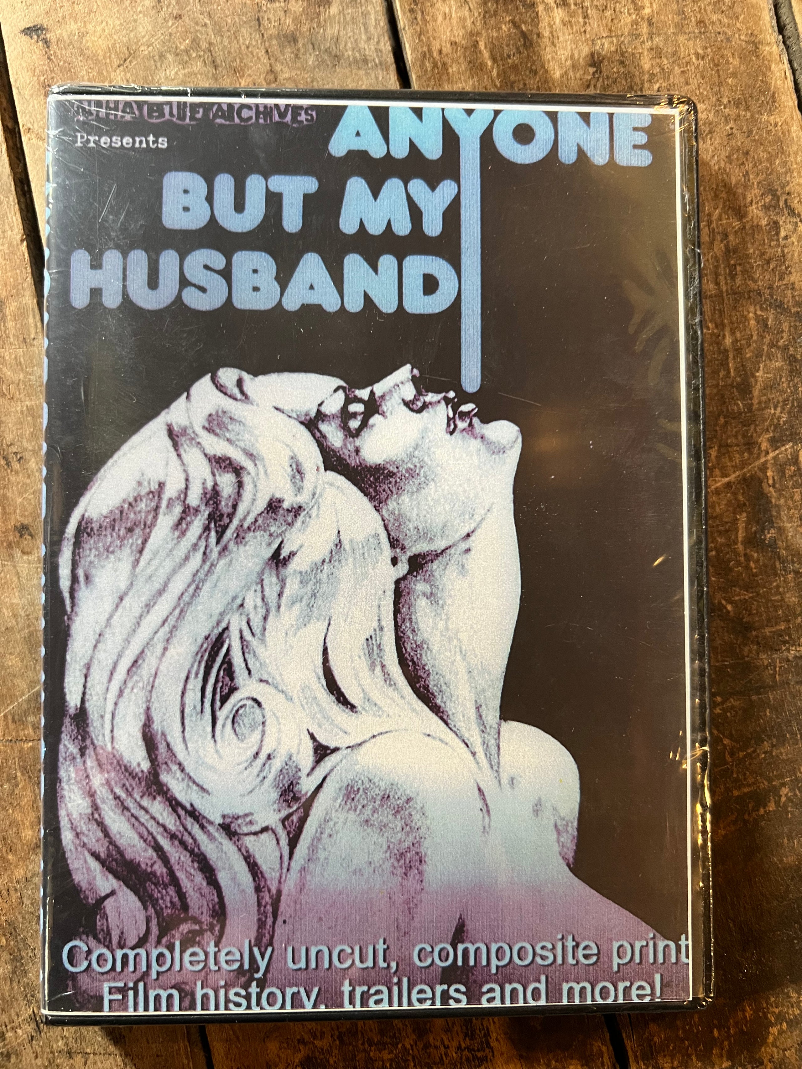 Anyone But My Husband - DVD 1975 - Alpha Blue Archives