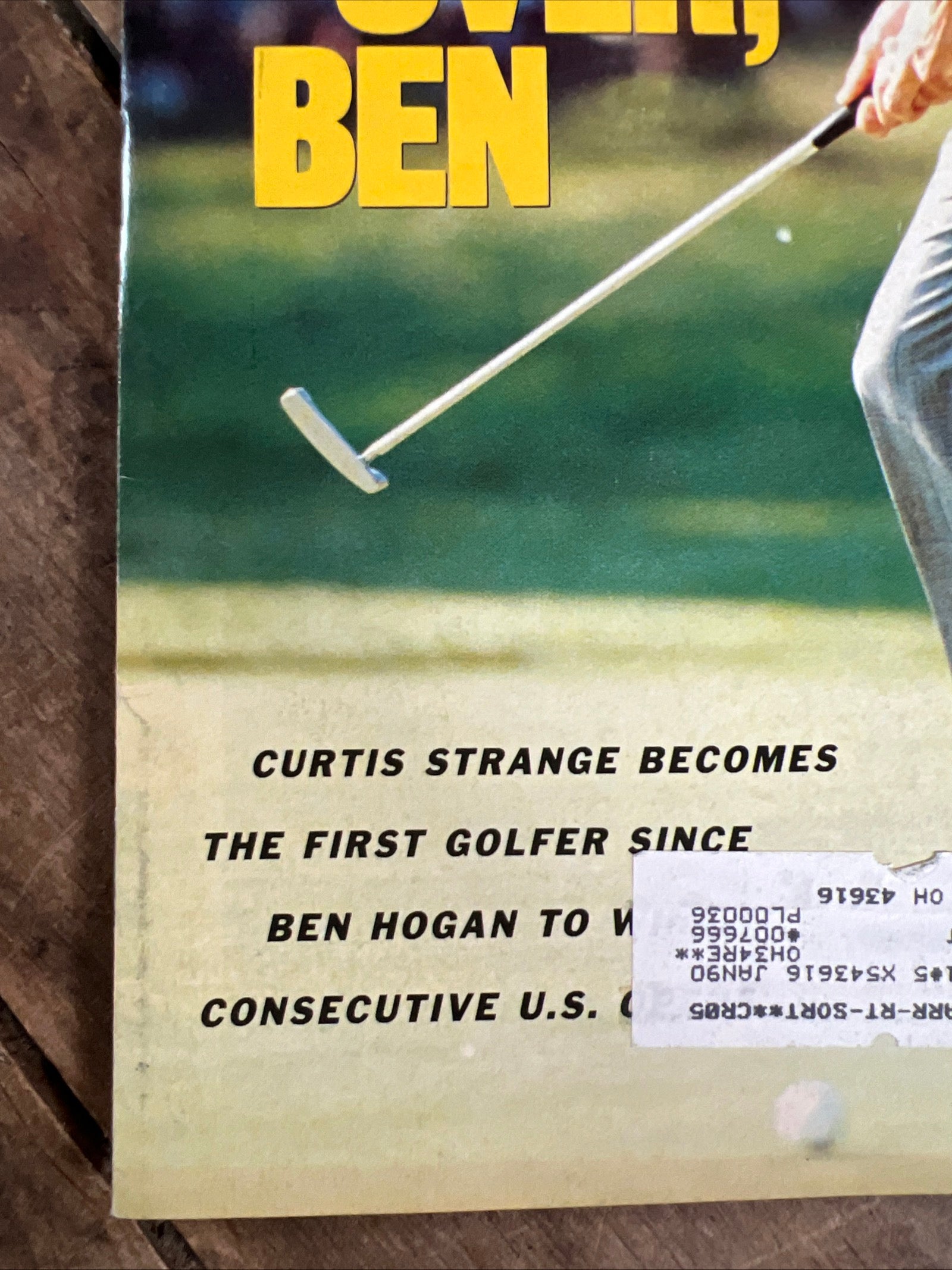 Sports Illustrated Magazine - June 26, 1989 - CURTIS STRANGE PGA US OPEN Champion