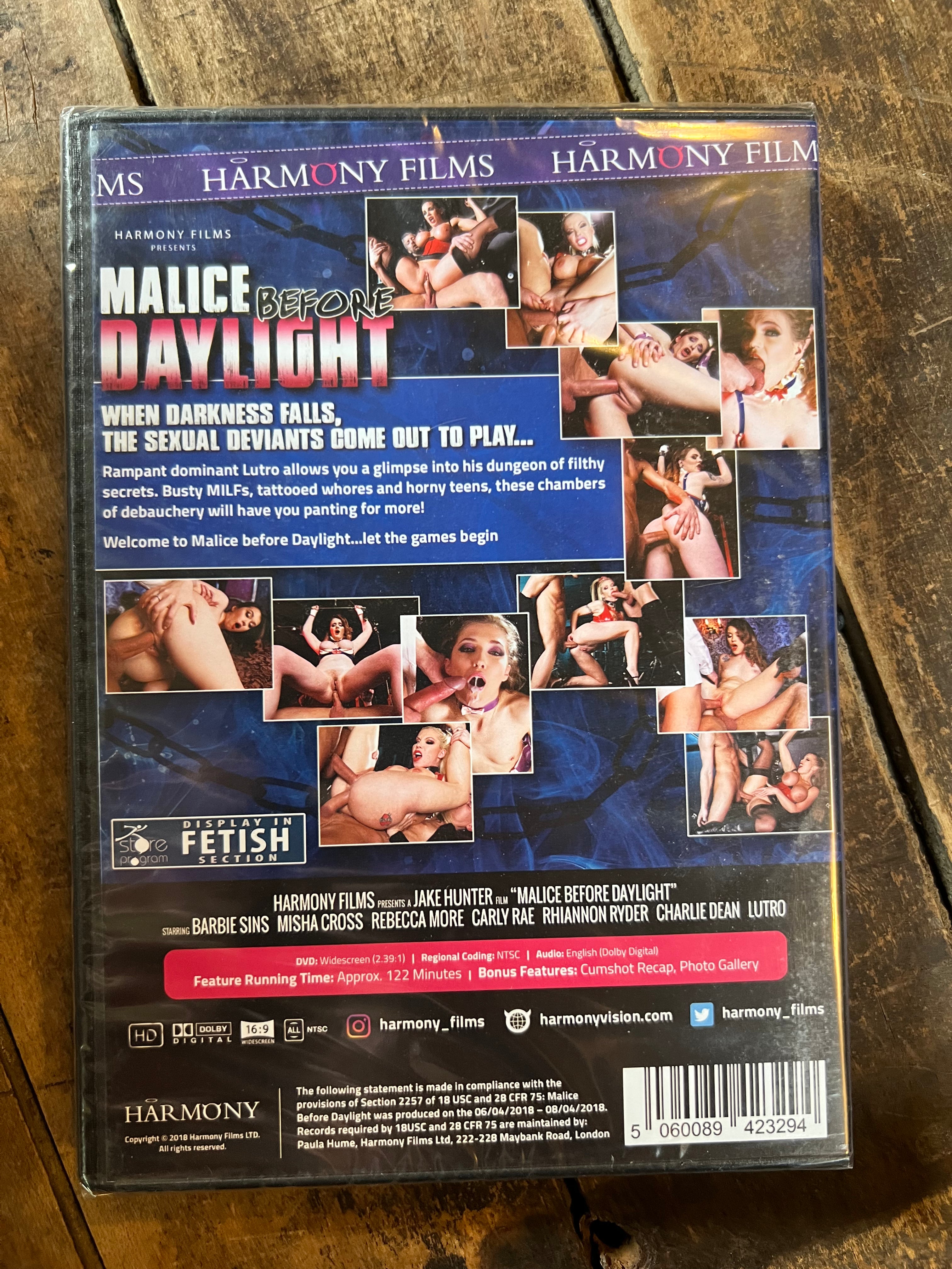 Malice Before Daylight - DVD 2018 - Harmony