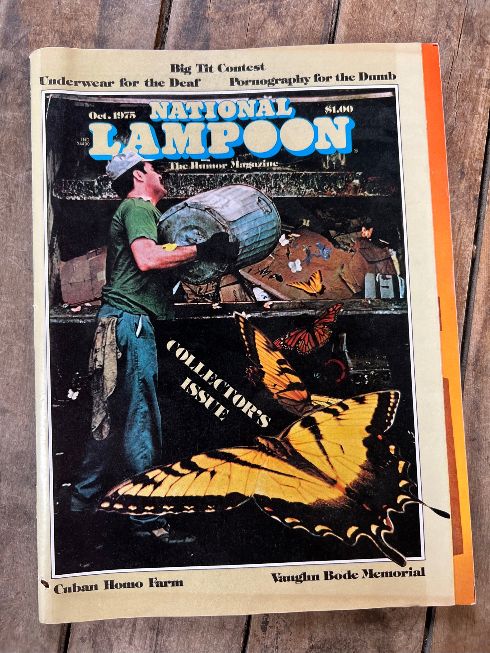 Vintage National Lampoon Magazine (October 1975) Collectors Issue