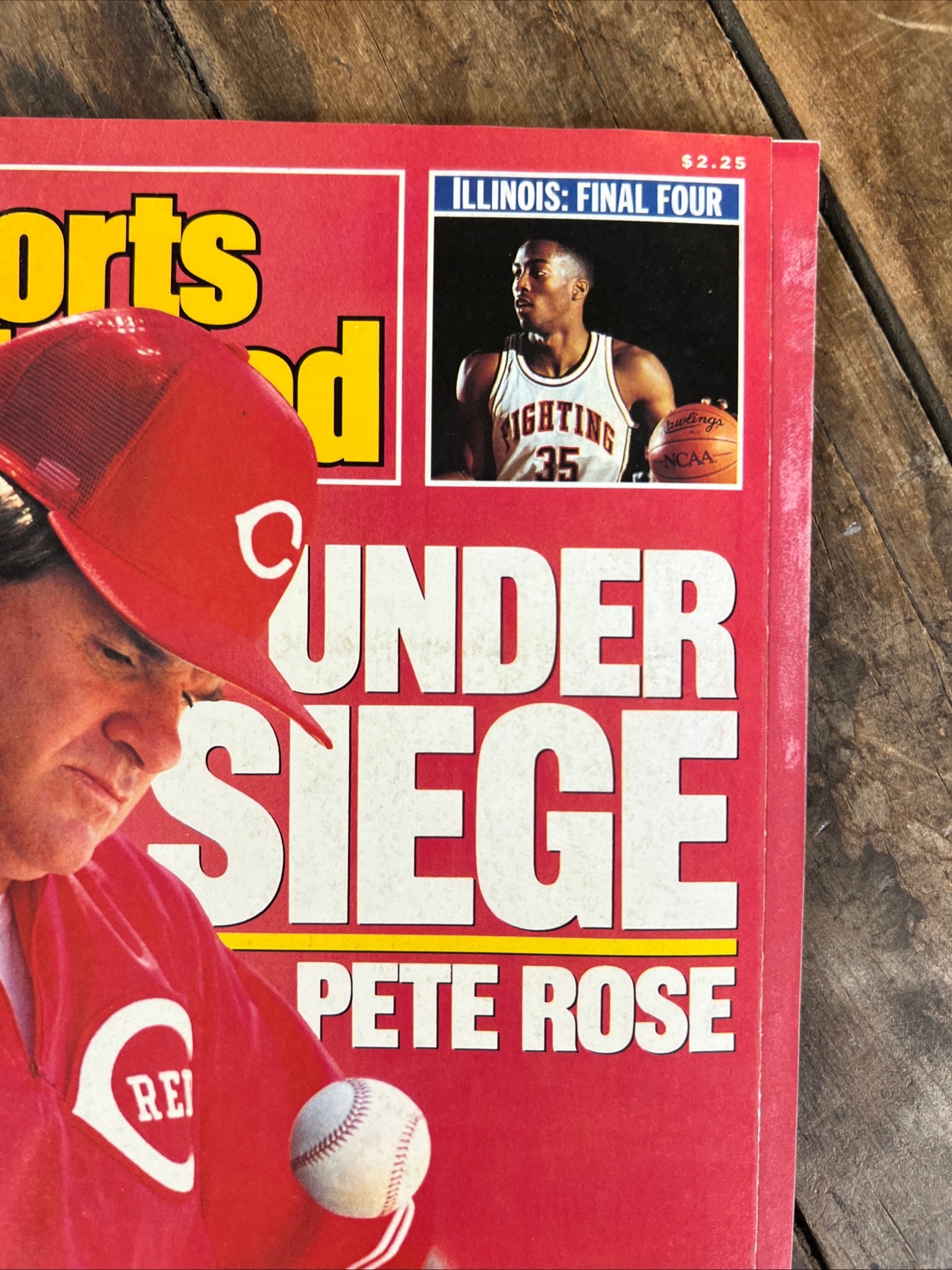 Sports Illustrated Magazine - April 1989 - MLB - Pete Rose & The Cincinnati Reds
