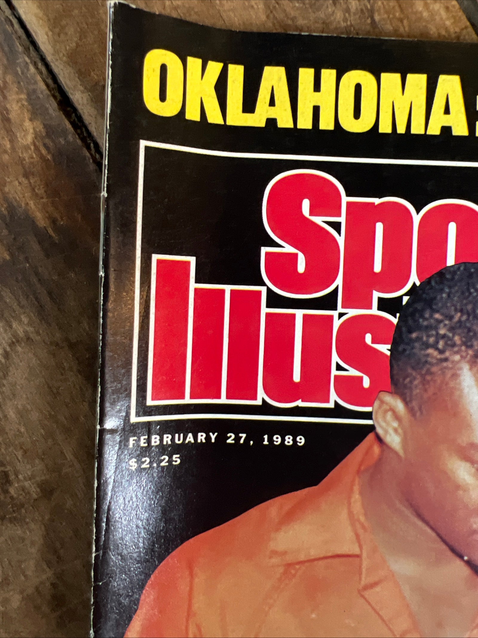 Sports Illustrated Magazine - February 1989 - Oklahoma Sooners Charles Thompson