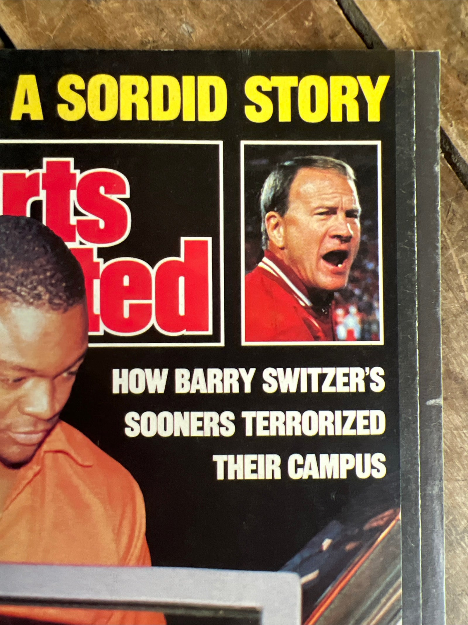 Sports Illustrated Magazine - February 1989 - Oklahoma Sooners Charles Thompson