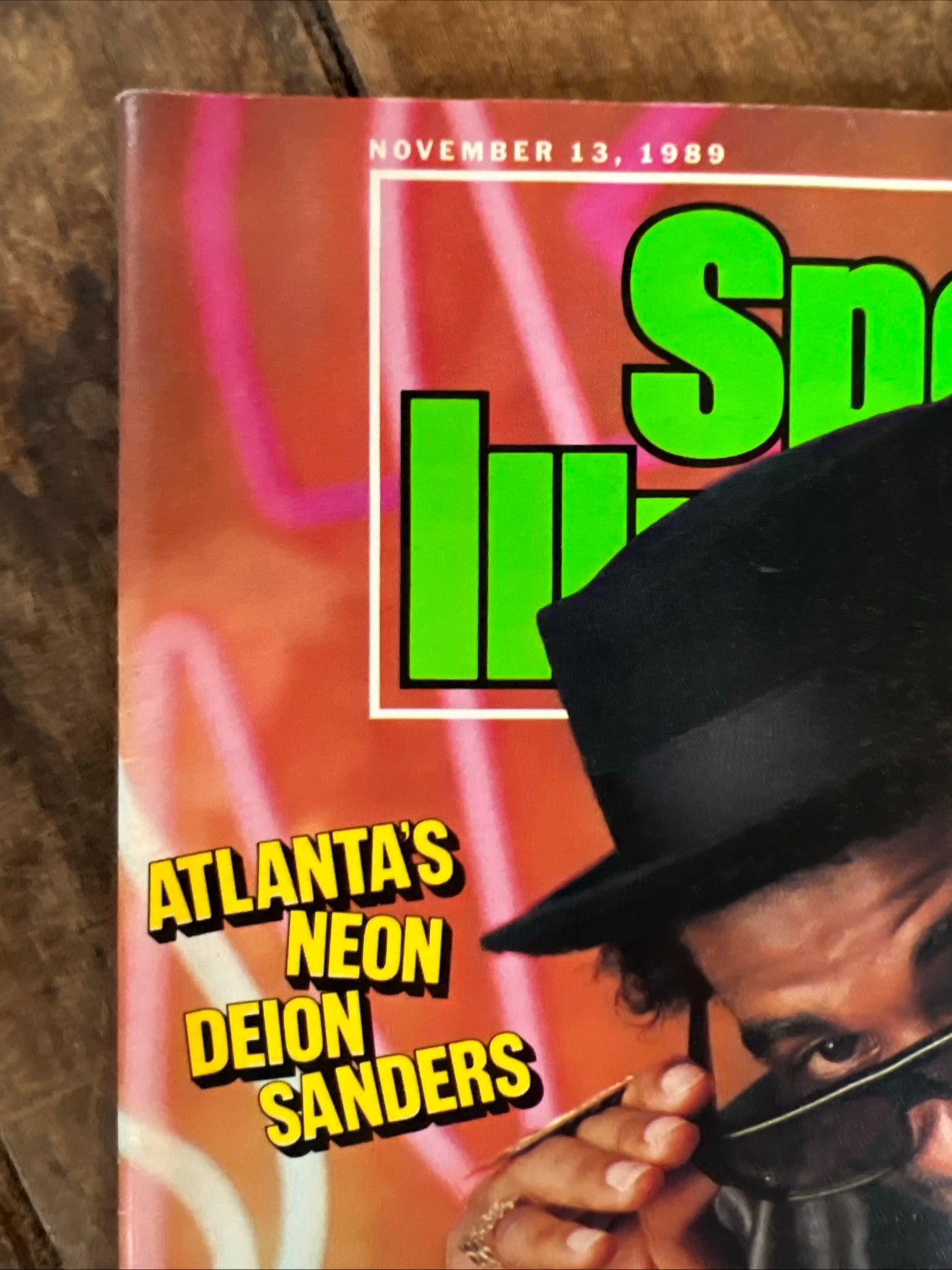 Sports Illustrated Magazine - November 1989 - PRIME TIME Dion Sanders