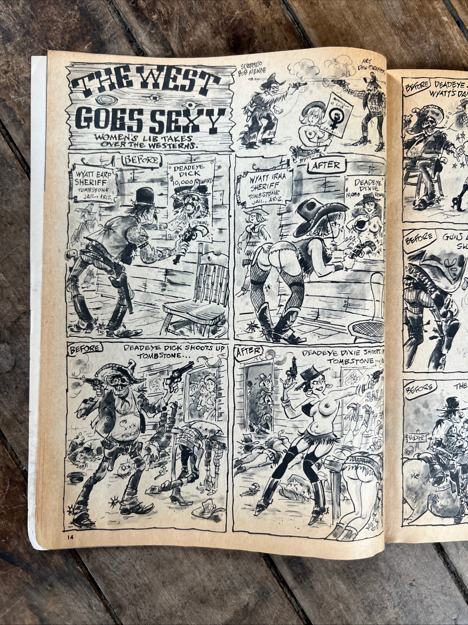 LAUGH PARADE Magazine - February 1972 (Vol. 12,No.1 ) Cartoons, Jokes & Fun Gags