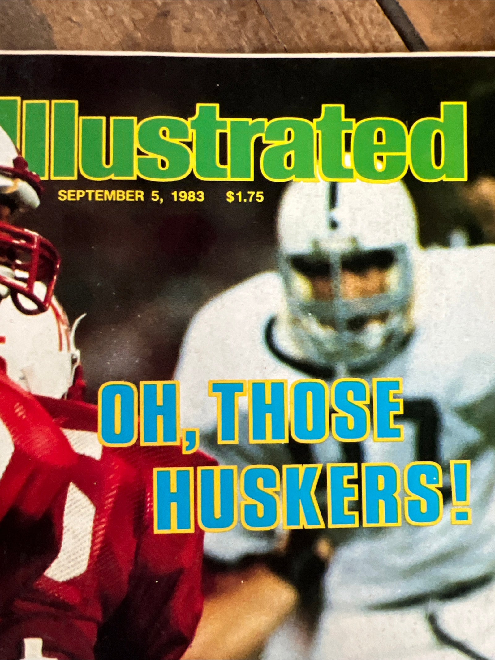 Sports Illustrated Magazine - September 1983 - Nebraska Cornhuskers Mike Rozier