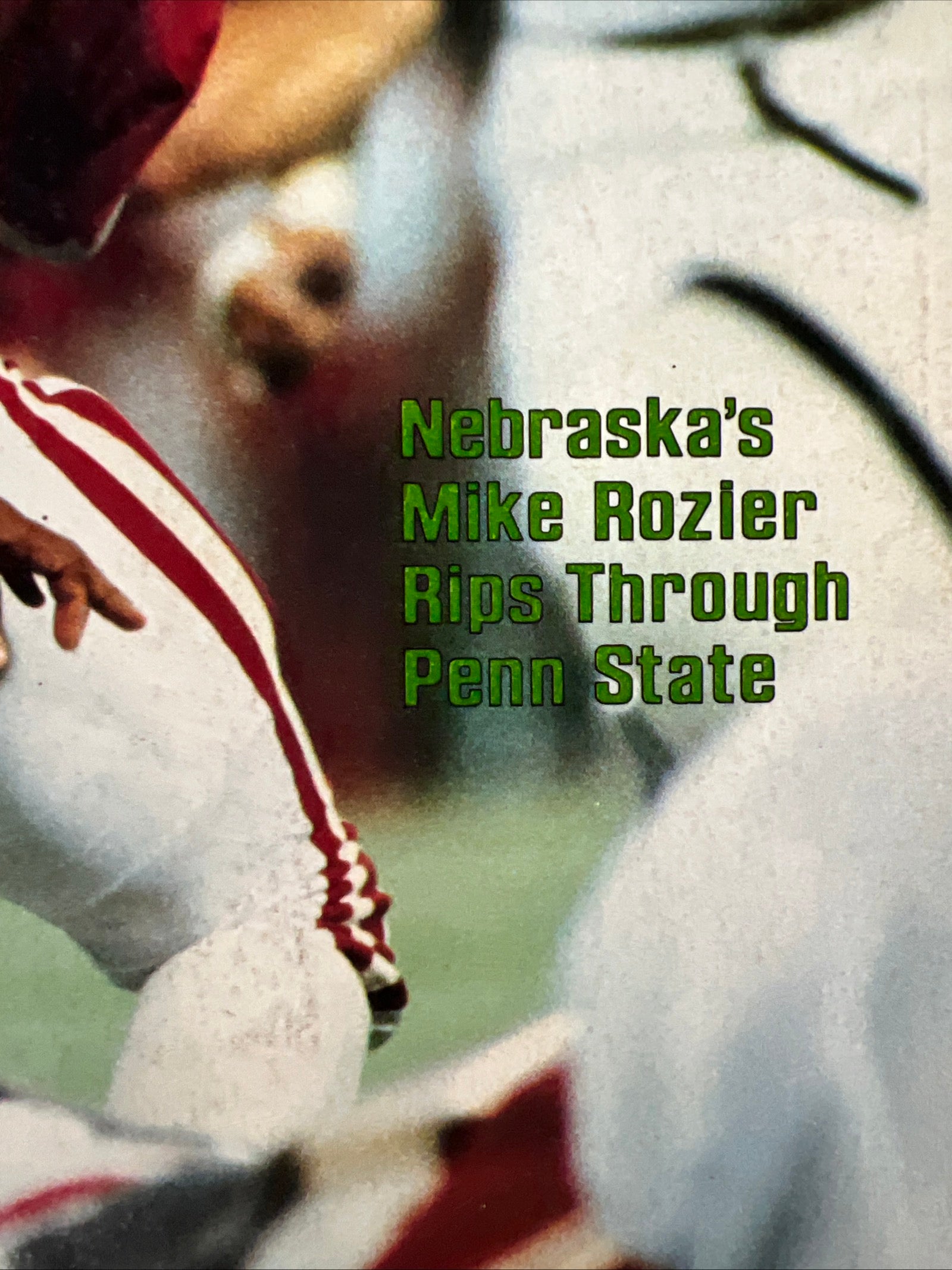 Sports Illustrated Magazine - September 1983 - Nebraska Cornhuskers Mike Rozier