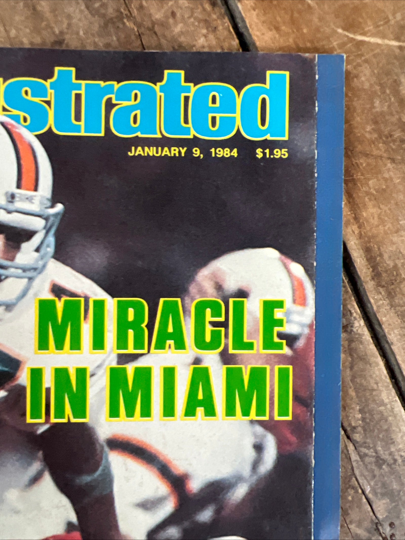 Sports Illustrated Magazine - January 1984 - Miami Hurricanes Keith Griffin