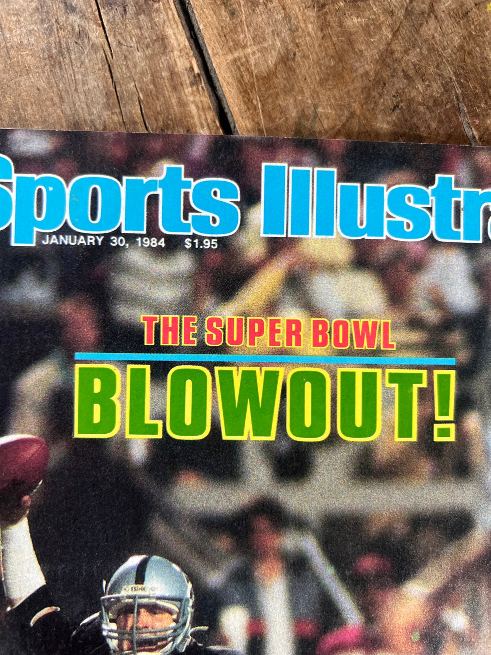 Sports Illustrated Magazine - January 1984 - NFL Raiders - Jack Squirek