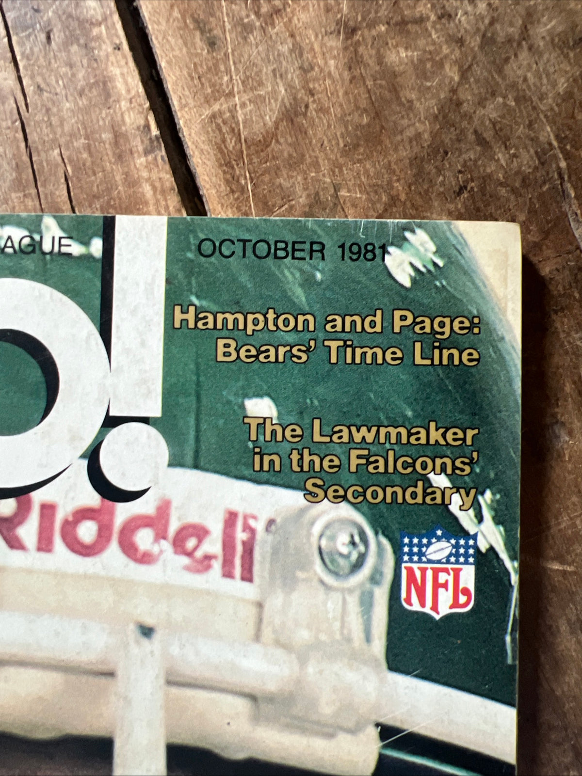 PRO! Magazine - October 1981 ( Volume 1, No. 2) - NFL Jets - Marvin Powell For President