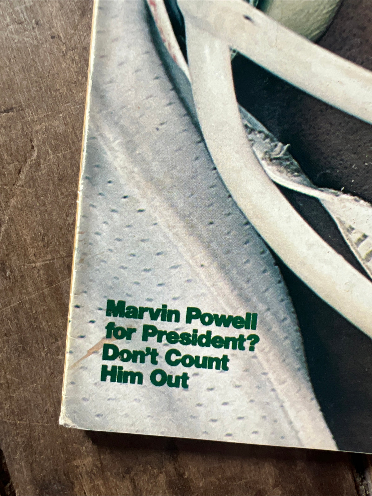 PRO! Magazine - October 1981 ( Volume 1, No. 2) - NFL Jets - Marvin Powell For President