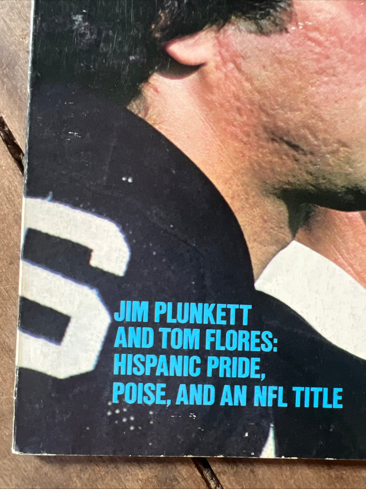 PRO! Magazine - PREMIER ISSUE - August 1981 ( Volume 1, No. 1 ) - NFL Raiders - Jim Plunkett & Tom Flores