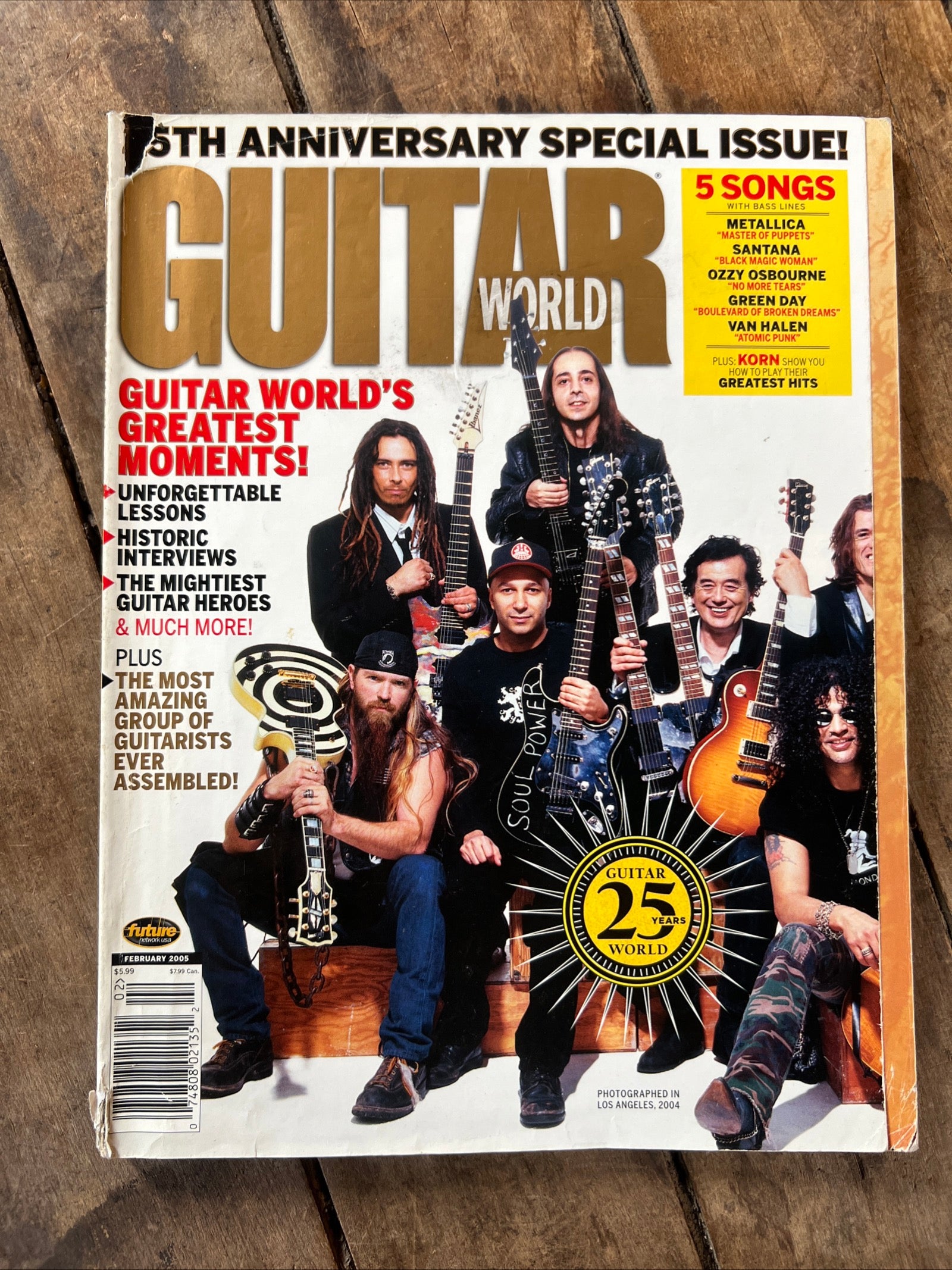 Guitar World Magazine - February 2005 - 5th Anniversary Special Issue