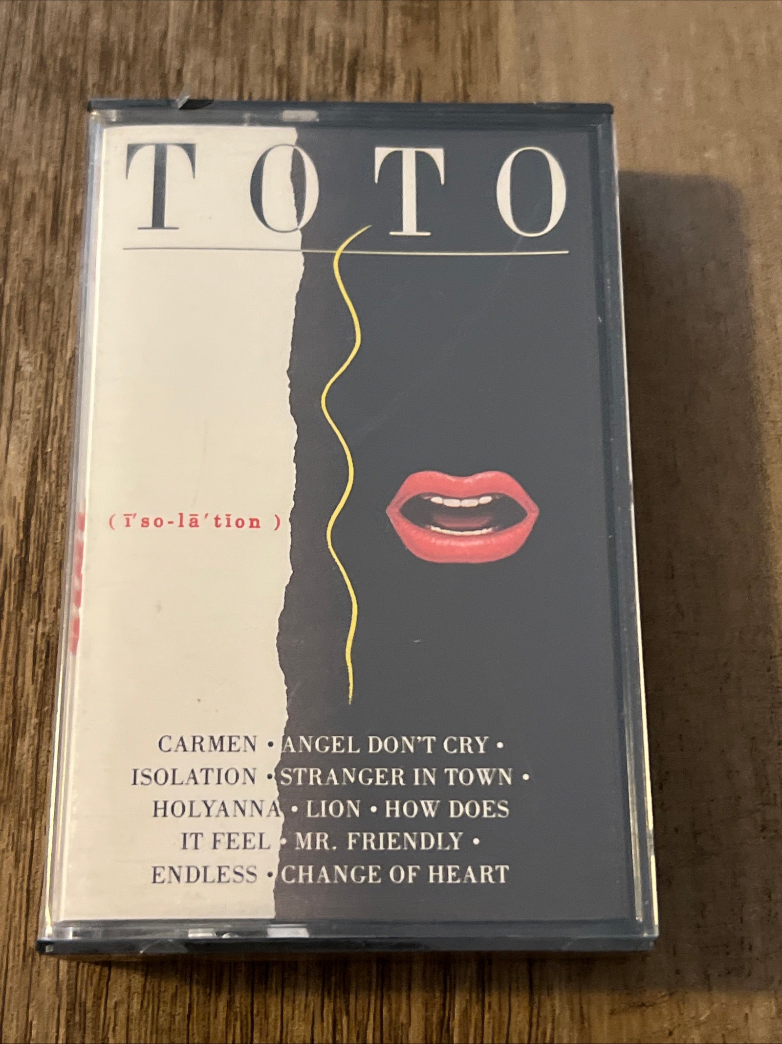 TOTO Isolation - 1984 Columbia Record- Cassette Tape - NOS New Sealed