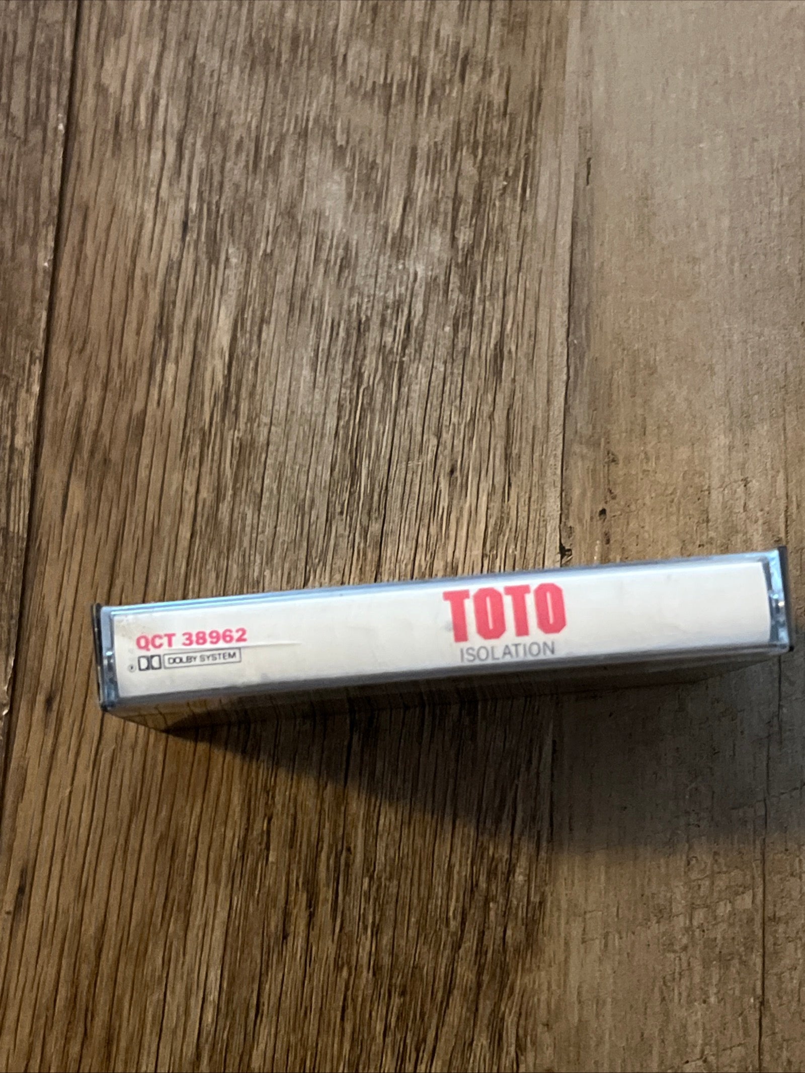 TOTO Isolation - 1984 Columbia Record- Cassette Tape - NOS New Sealed