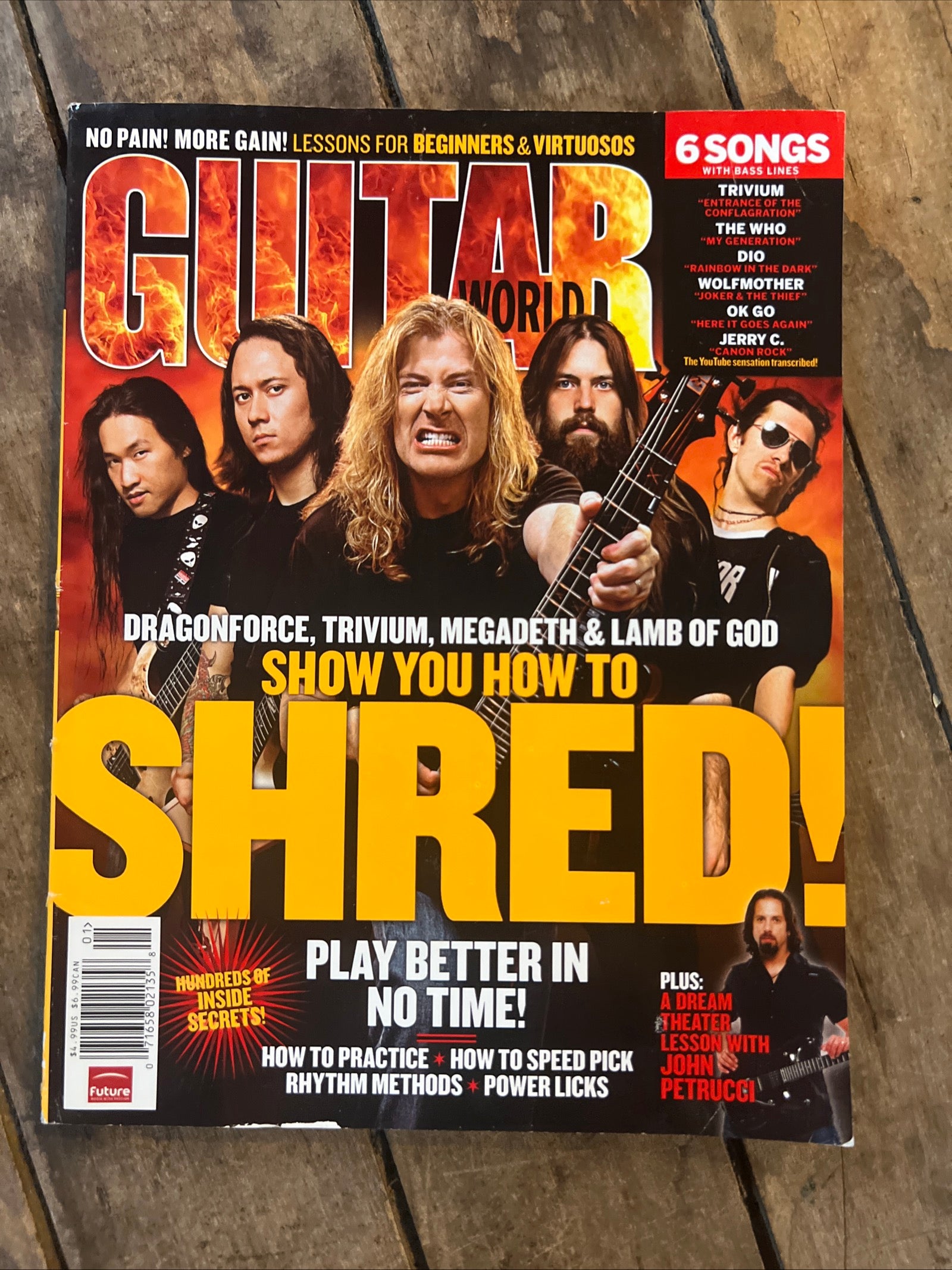 Guitar World Magazine - January 2007 - Show You How To Shred Cover
