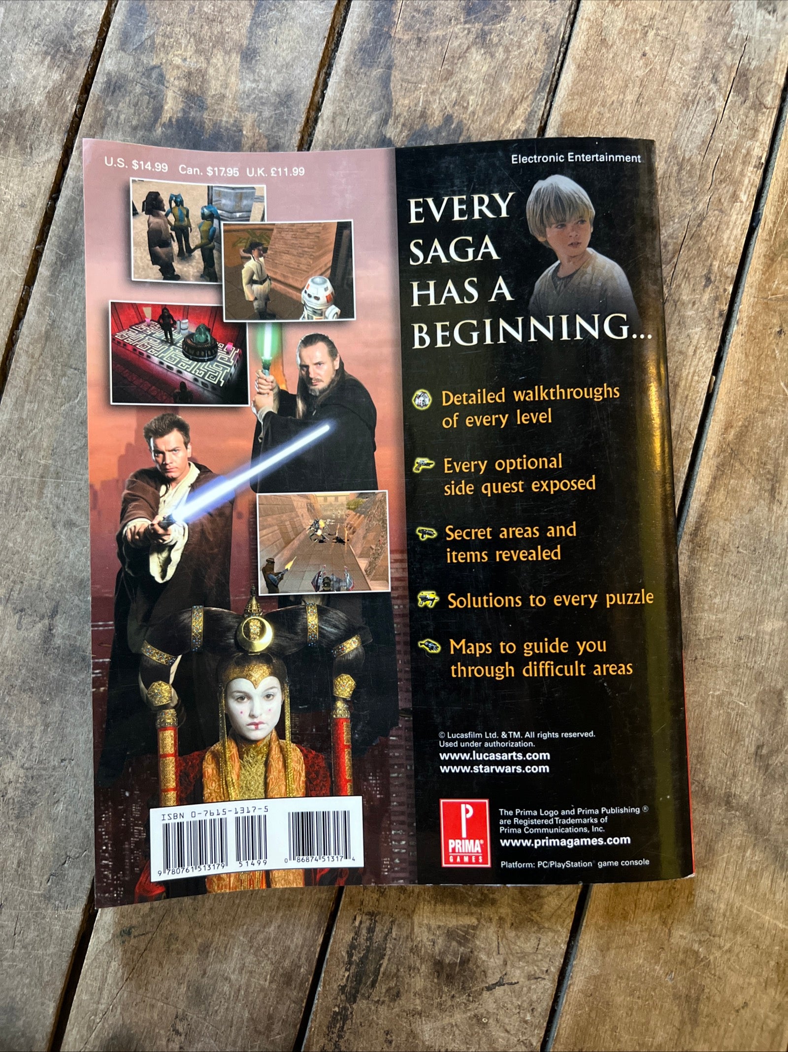 Prime’s Official Strategy Guide - May 1999 - Star Wars Episode 1 - The Phantom Menace