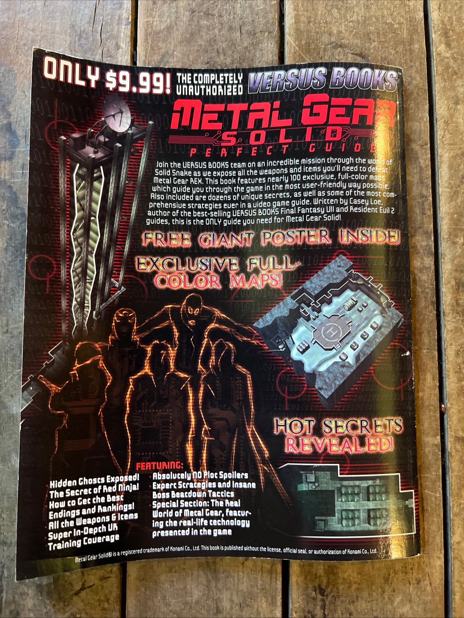 Metal Gear Solid - Perfect Guide - 1998 Versus Books Volume 5 - Video Game Magazine Strategy Guide