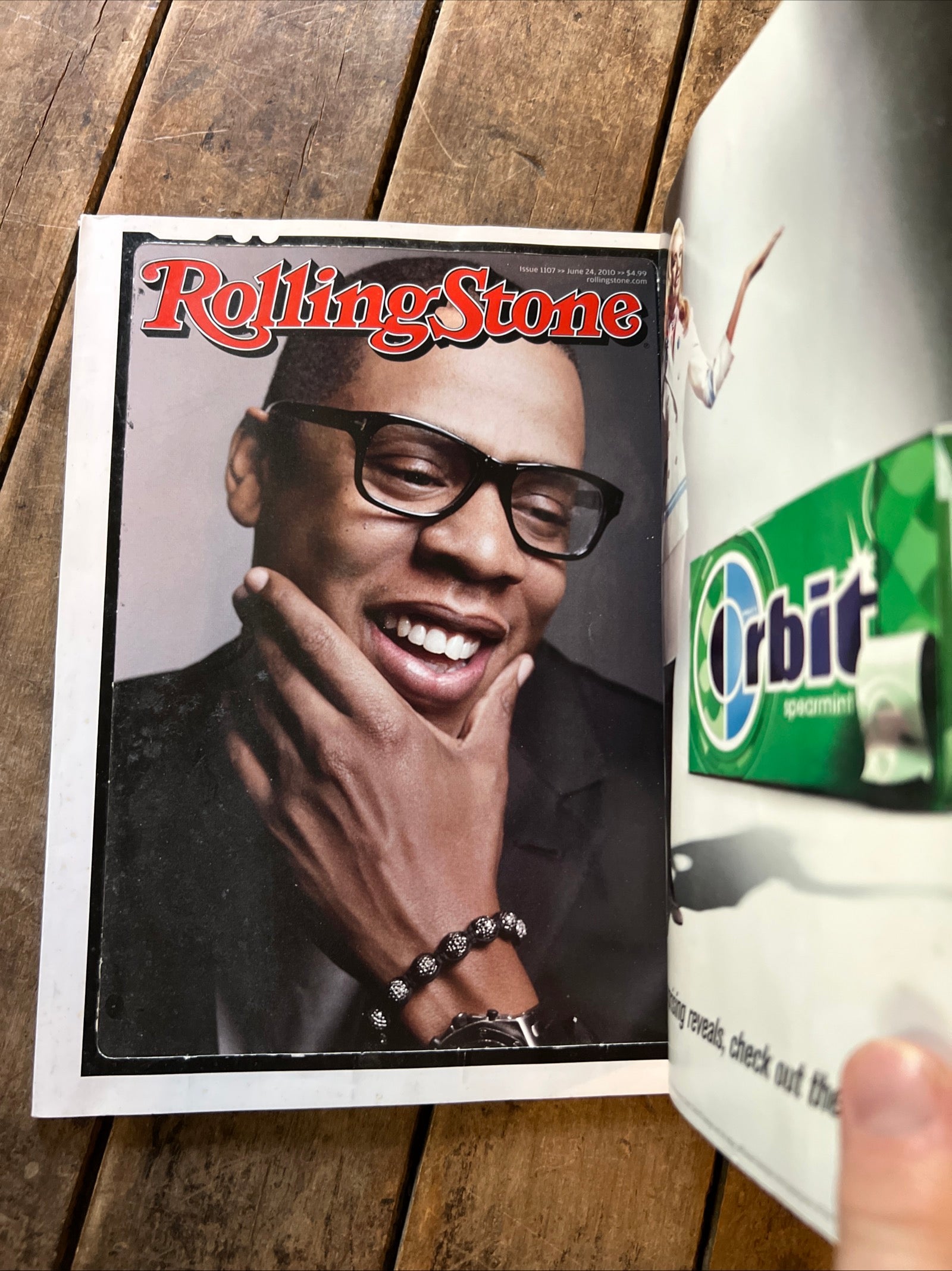 Rolling Stone Magazine - June 2010 Issue - King Of America JAY-Z Cover