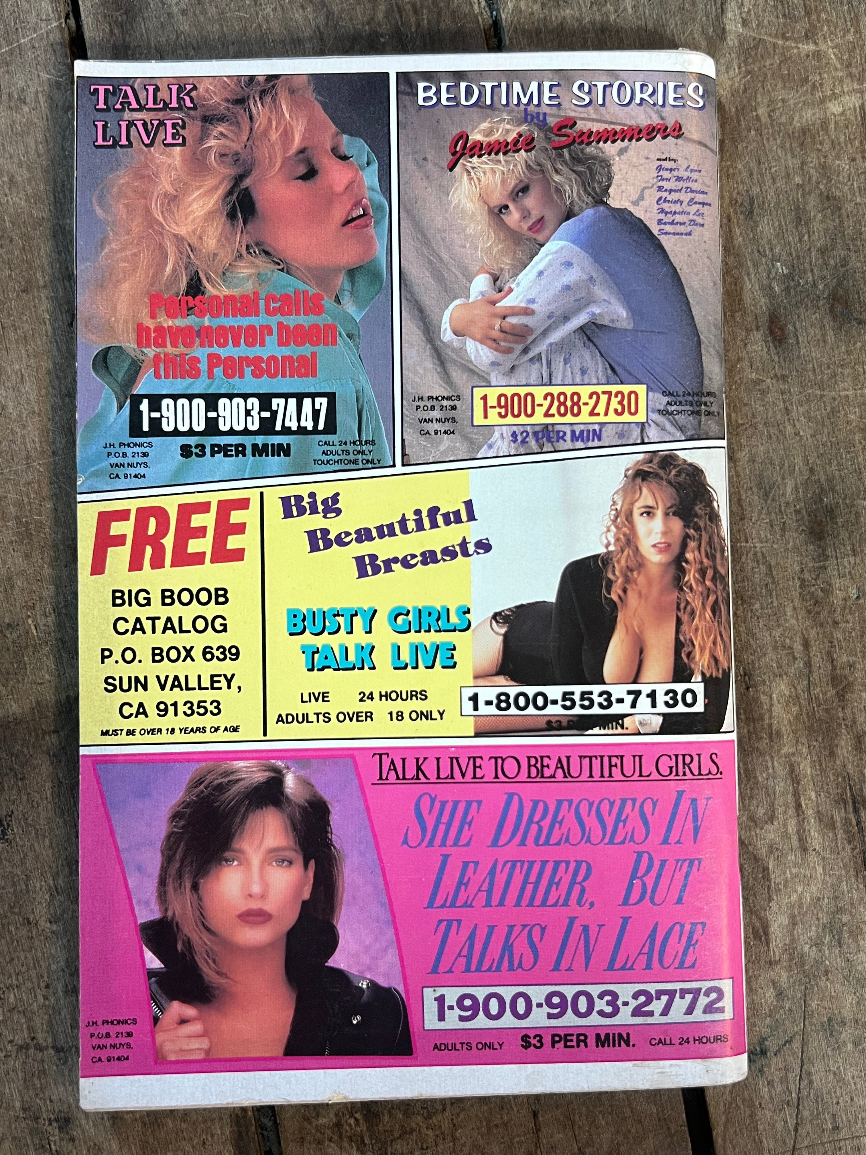 Hustler Magazine Fantasies - January 1993 Issue