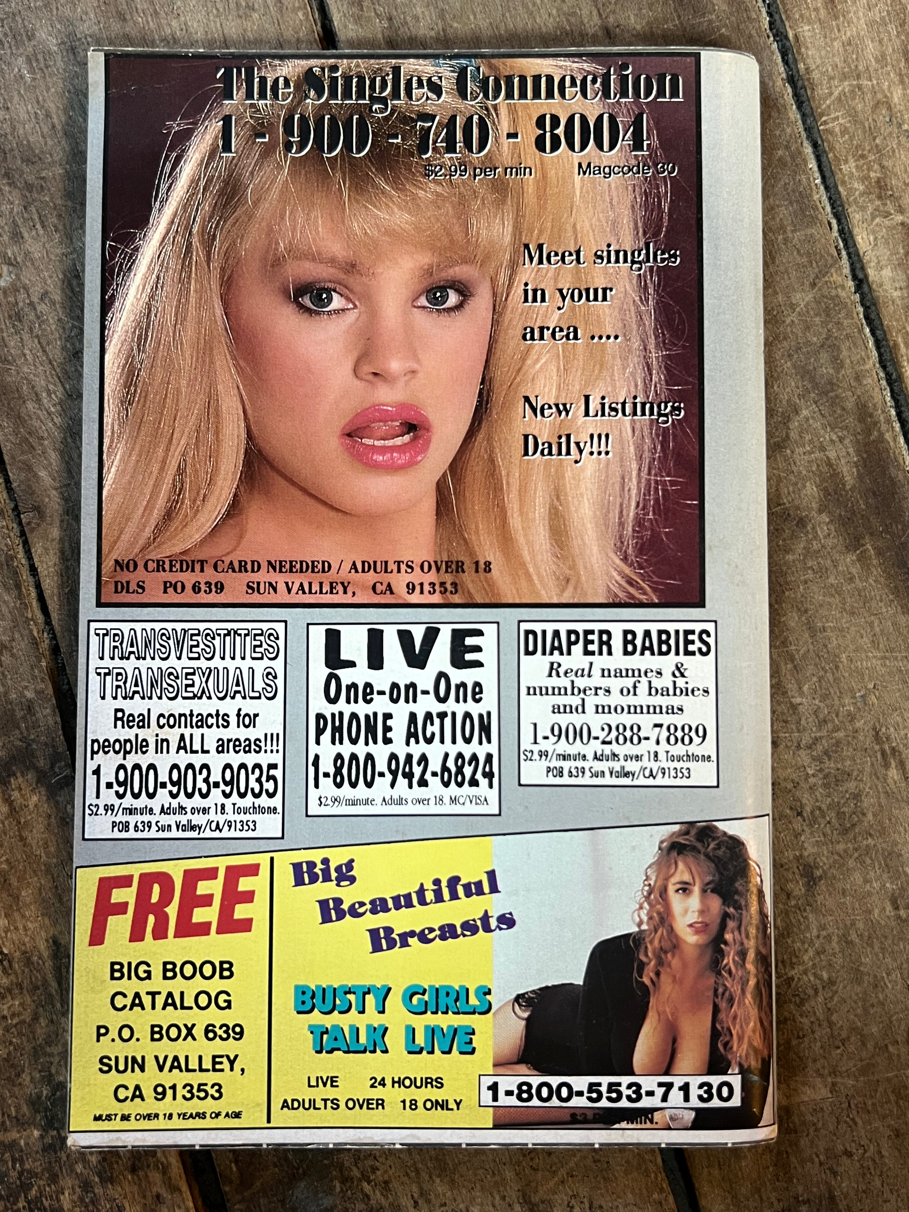 Hustler Magazine Fantasies - December 1993 Issue