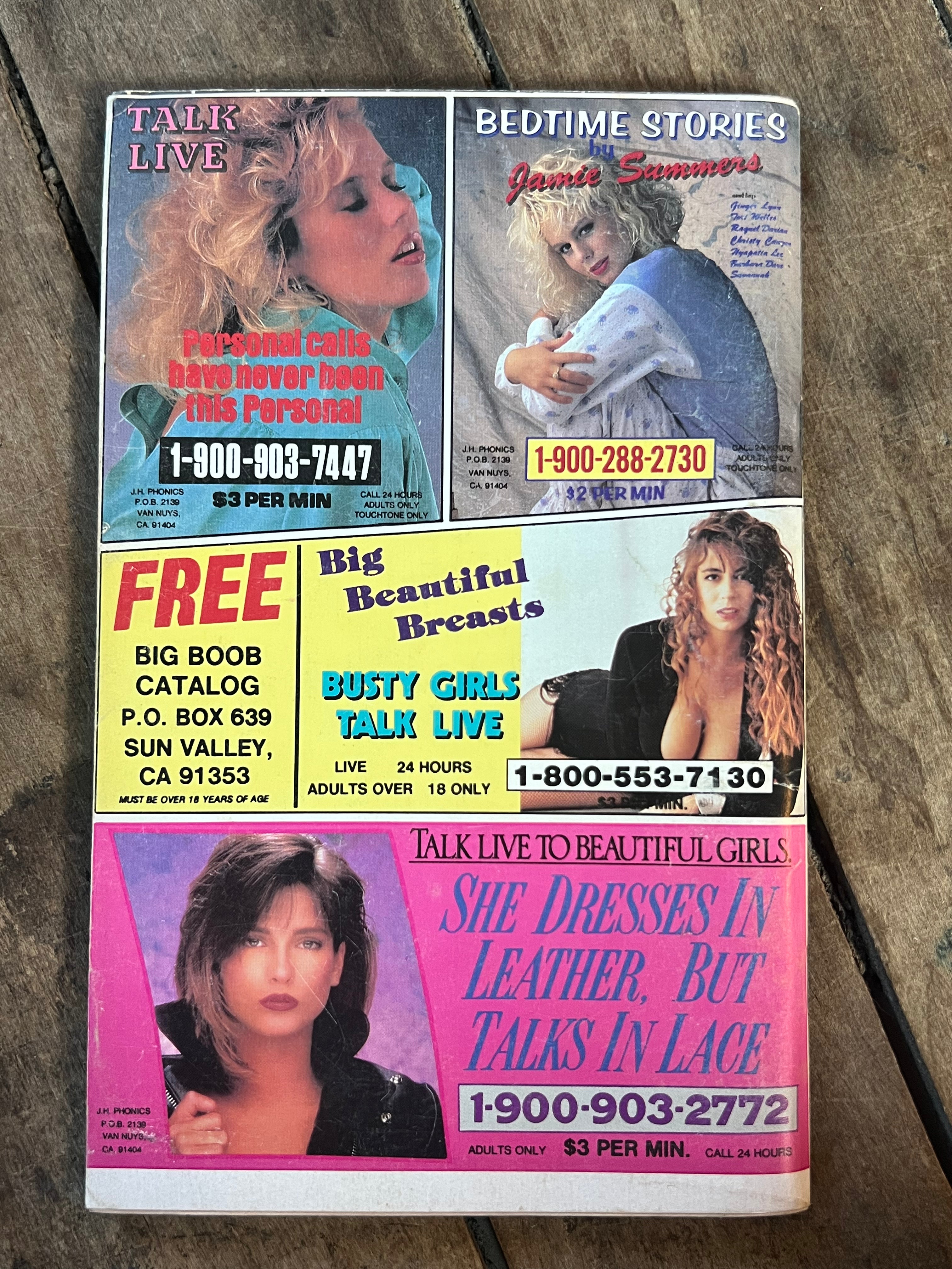 Hustler Magazine Fantasies - December 1992 Issue