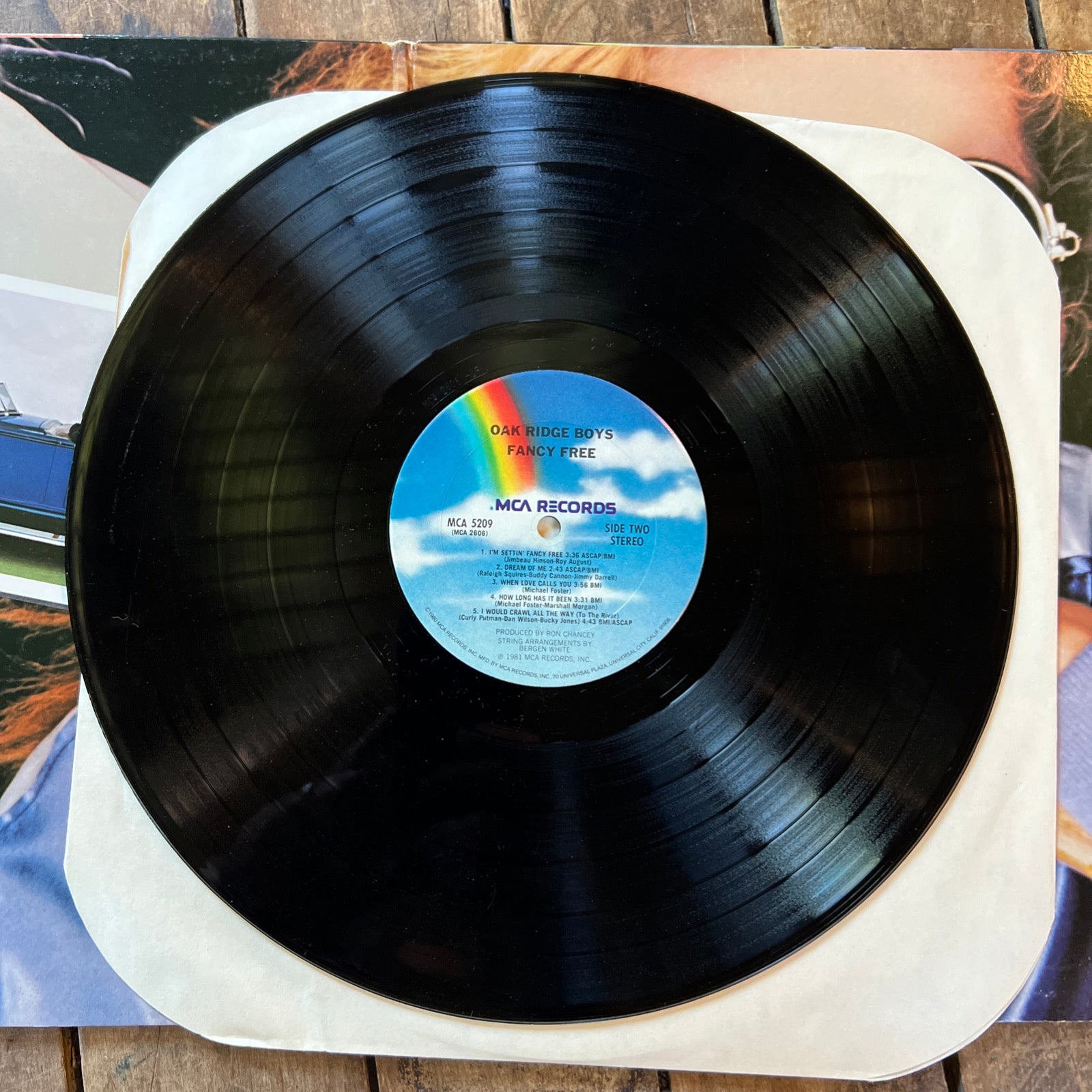 The Oak Ridge Boys - Fancy Free - 1981 MCA Records - LP Vinyl Album