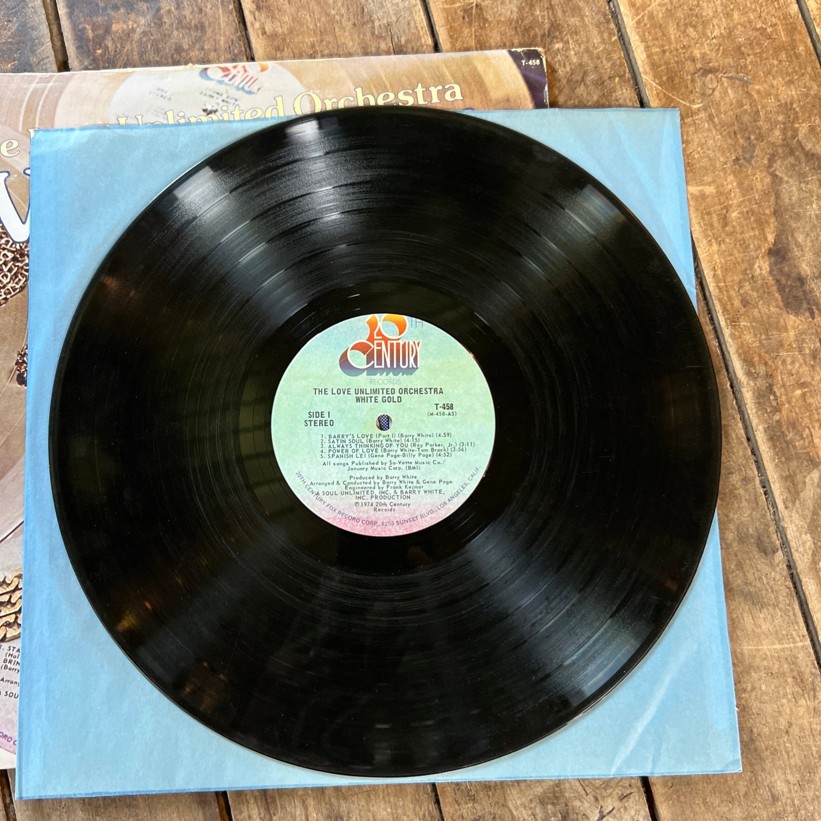 The Love Unlimited Orchestra- White Good - 1974 20th Century Records - LP Vinyl