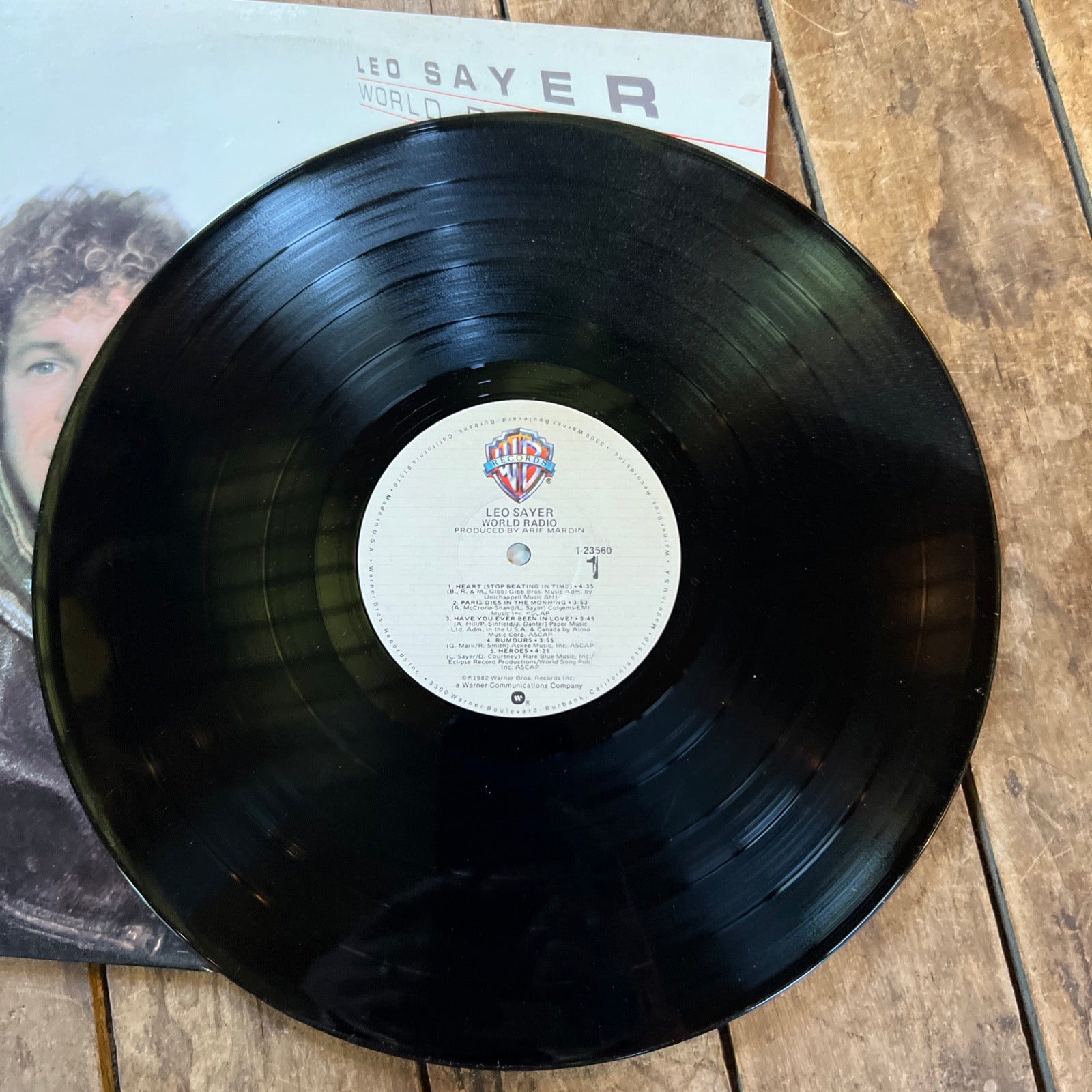 Leo Sayer - World Radio - 1982 Warner Bros. Records - LP Vinyl Album
