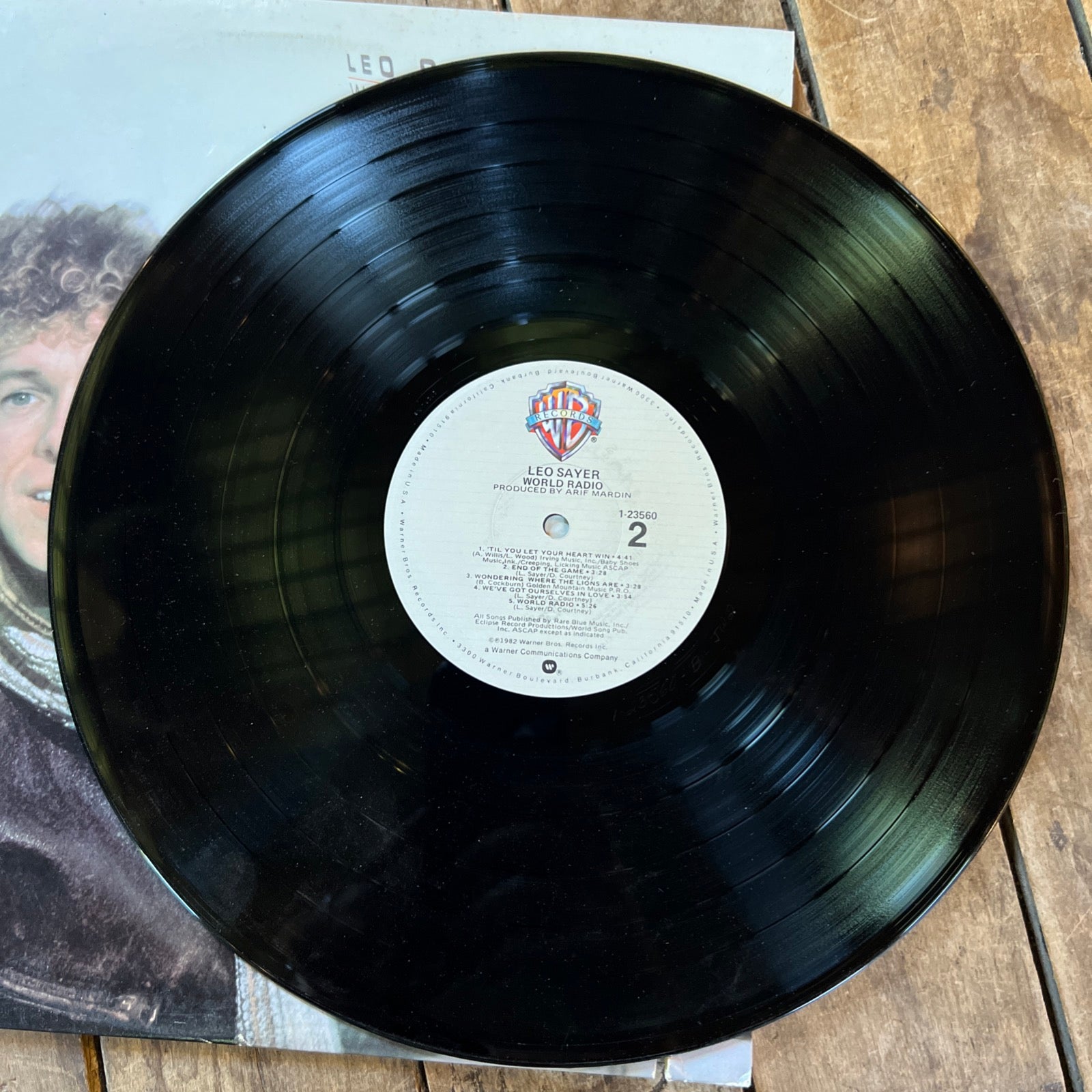 Leo Sayer - World Radio - 1982 Warner Bros. Records - LP Vinyl Album