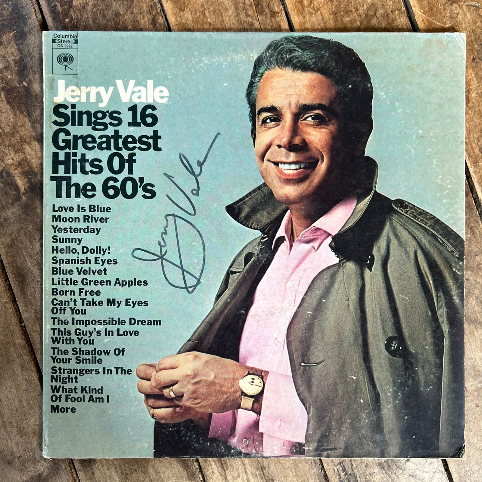 Jerry Vale - Sings 16 Greatest Hits Of The 60s- 1970 Columbia Records - LP Vinyl