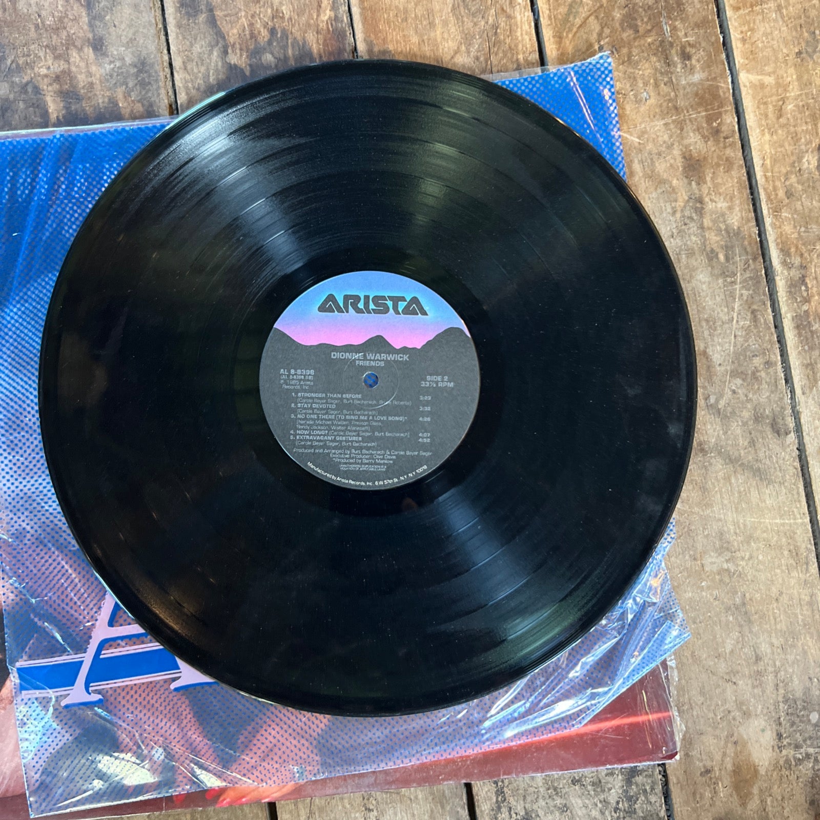 Dionne Warwick Friends - 1985 Arista Records - LP Vinyl Album