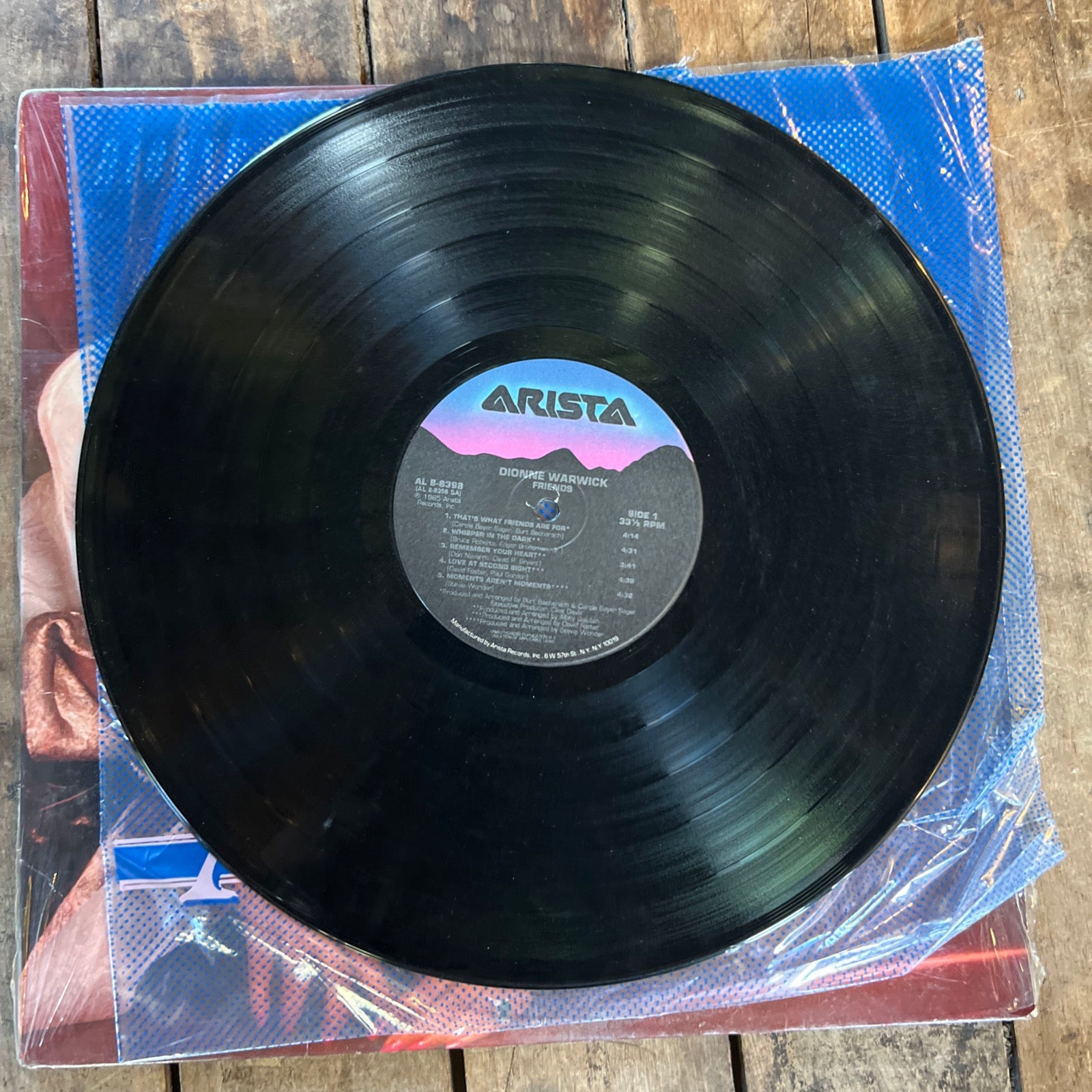 Dionne Warwick Friends - 1985 Arista Records - LP Vinyl Album