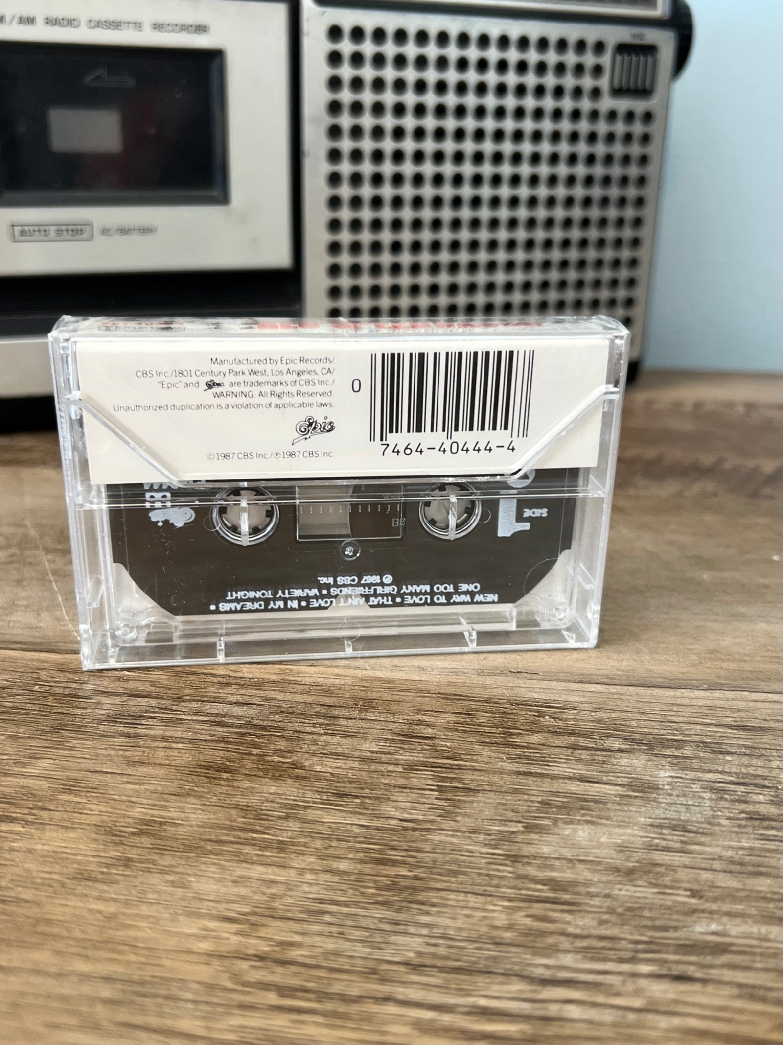 REO Speedwagon Life As We Know It - 1987 Epic Records Cassette Tape - NOS Sealed