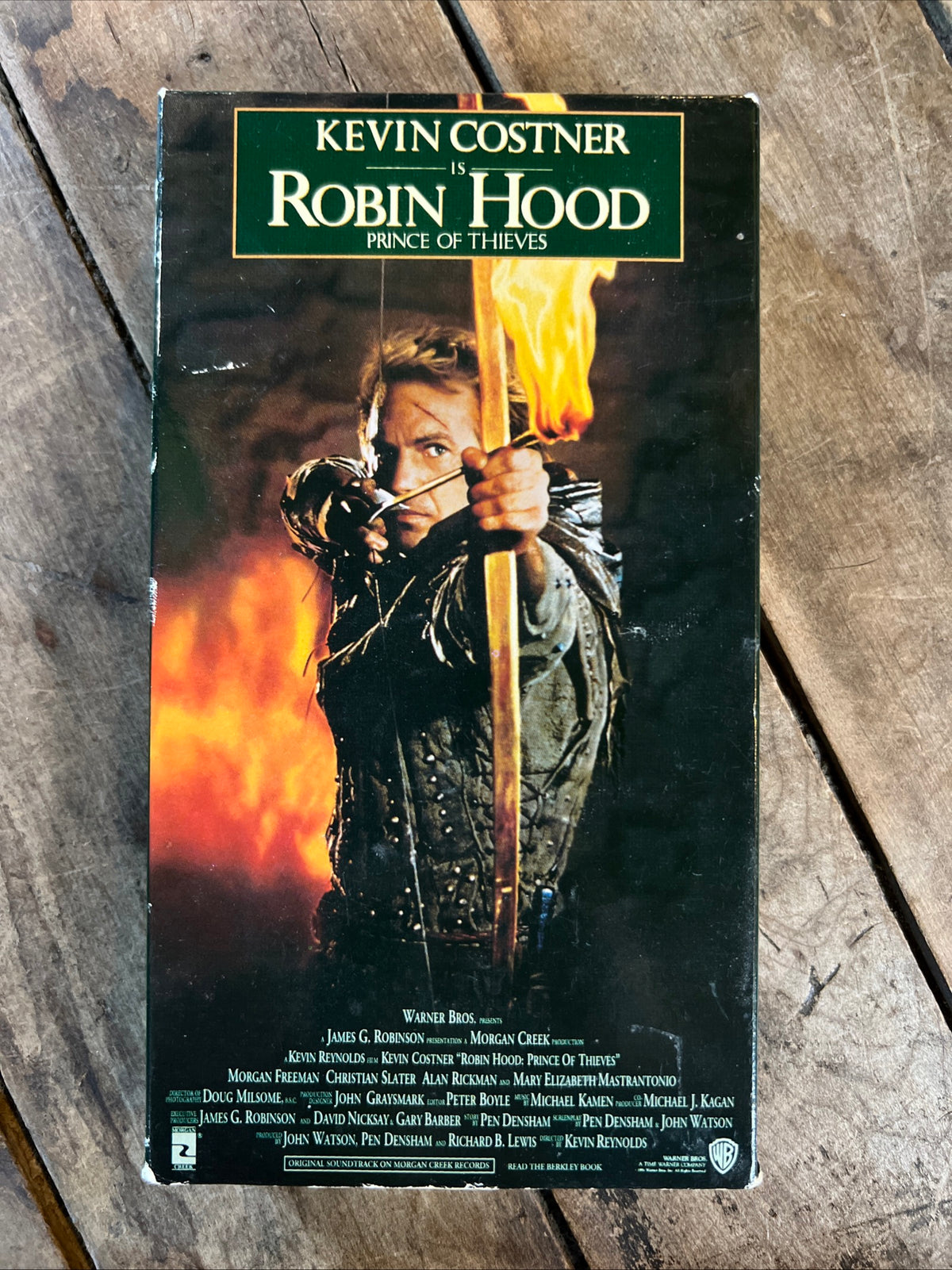 Robin Hood: Prince of Thieves ( VHS 1991 ) Action / Adventure [PG-13]
