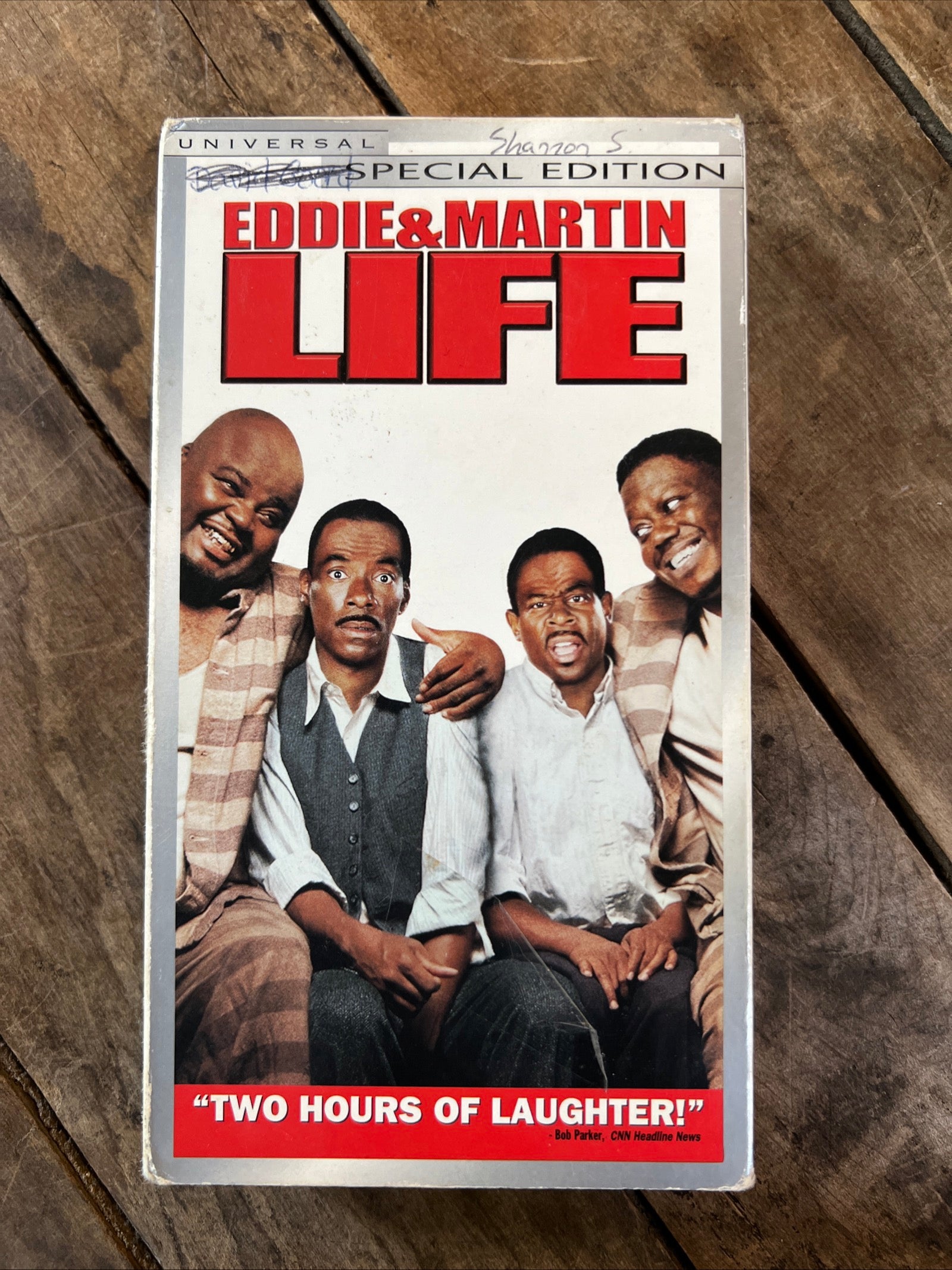 LIFE ( VHS 1999 ) Comedy / Thriller [R] Starring- Eddie Murphy & Martin Lawrence