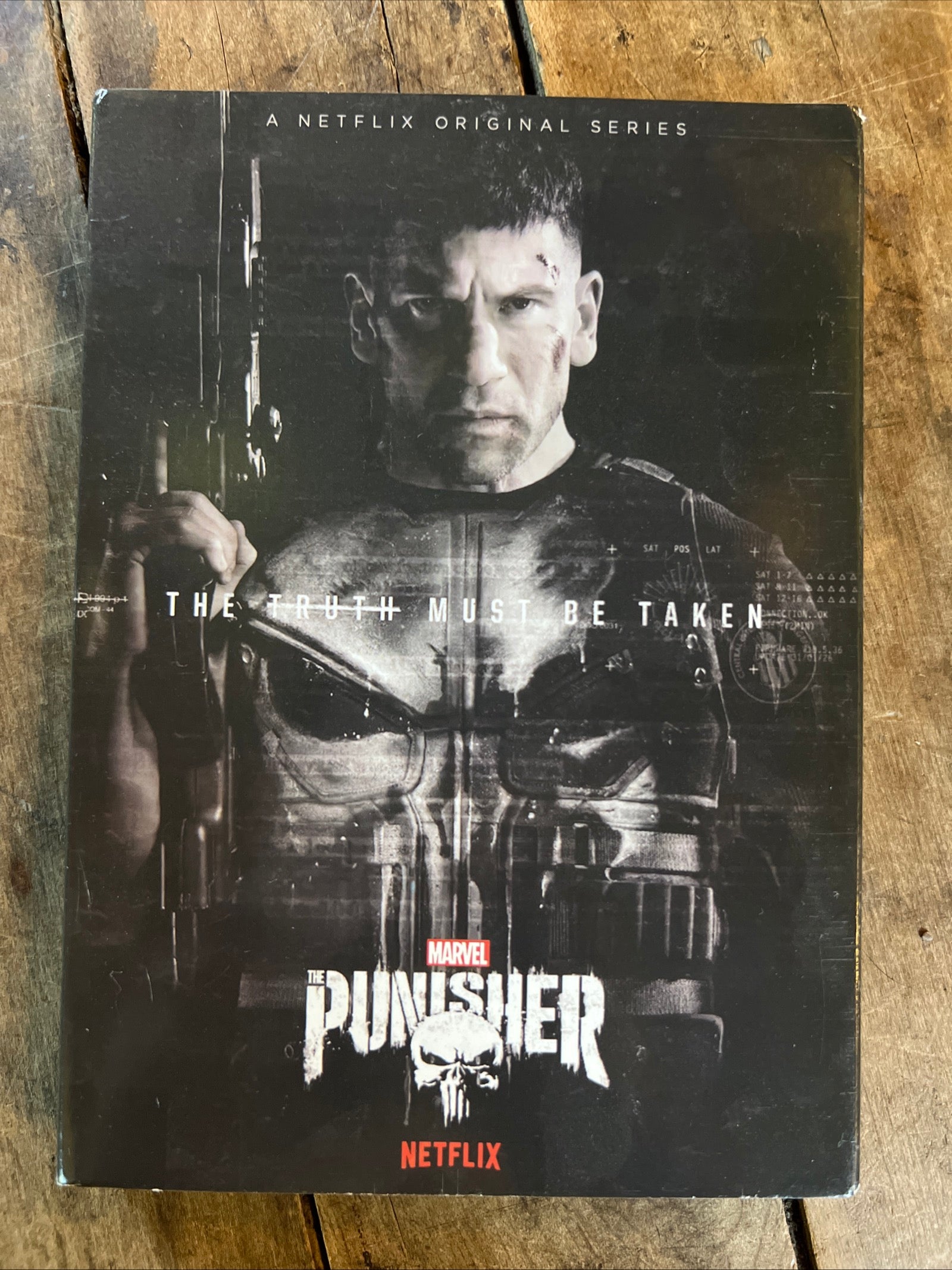 The Punisher ( Netflix Season 1 DVD 2017 ) Crime / Action [NR] Starring Jon Bernthal
