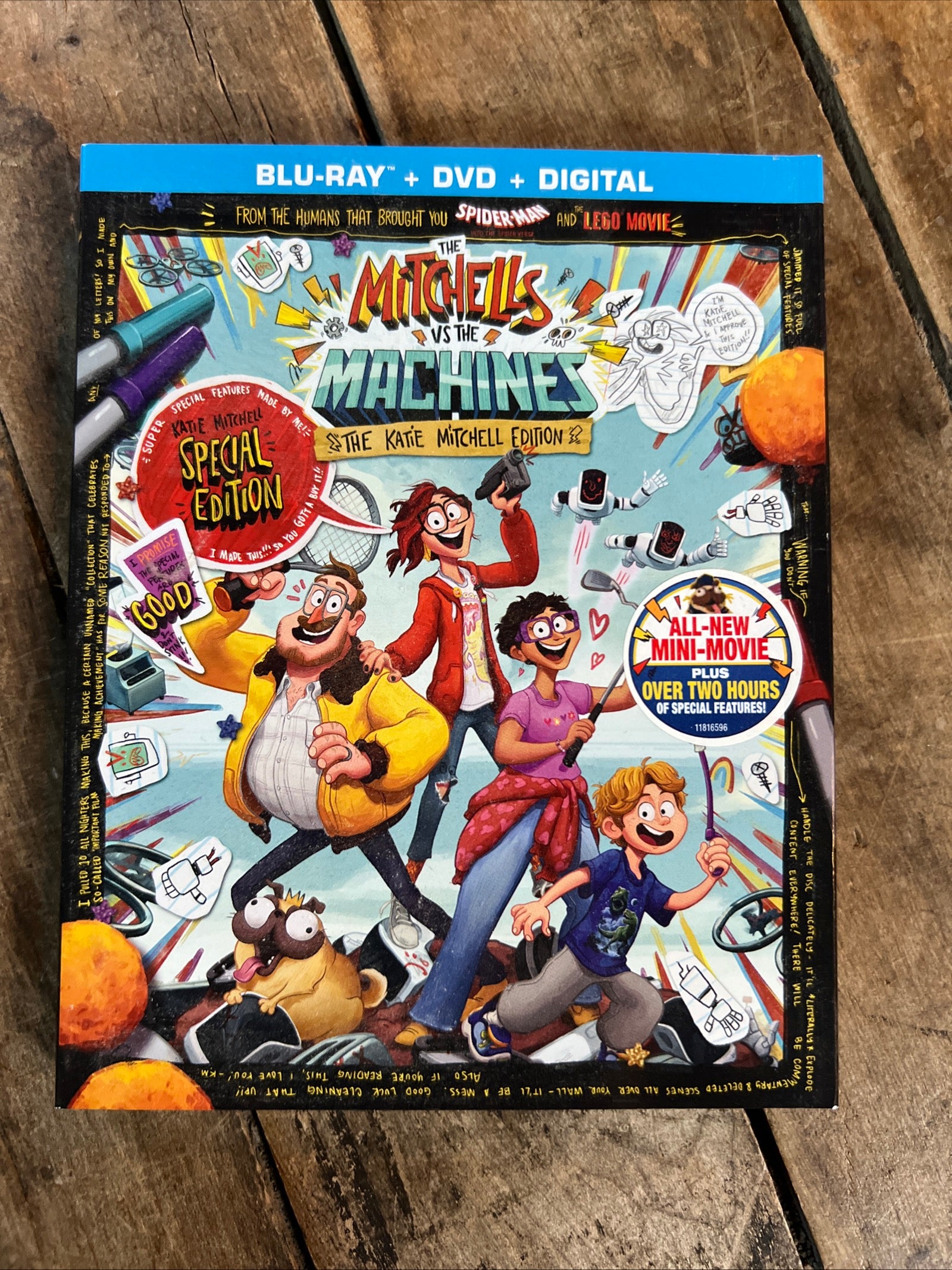 The Mitchells vs The Machines ( BLU-RAY 2021 ) Family / Comedy [PG]