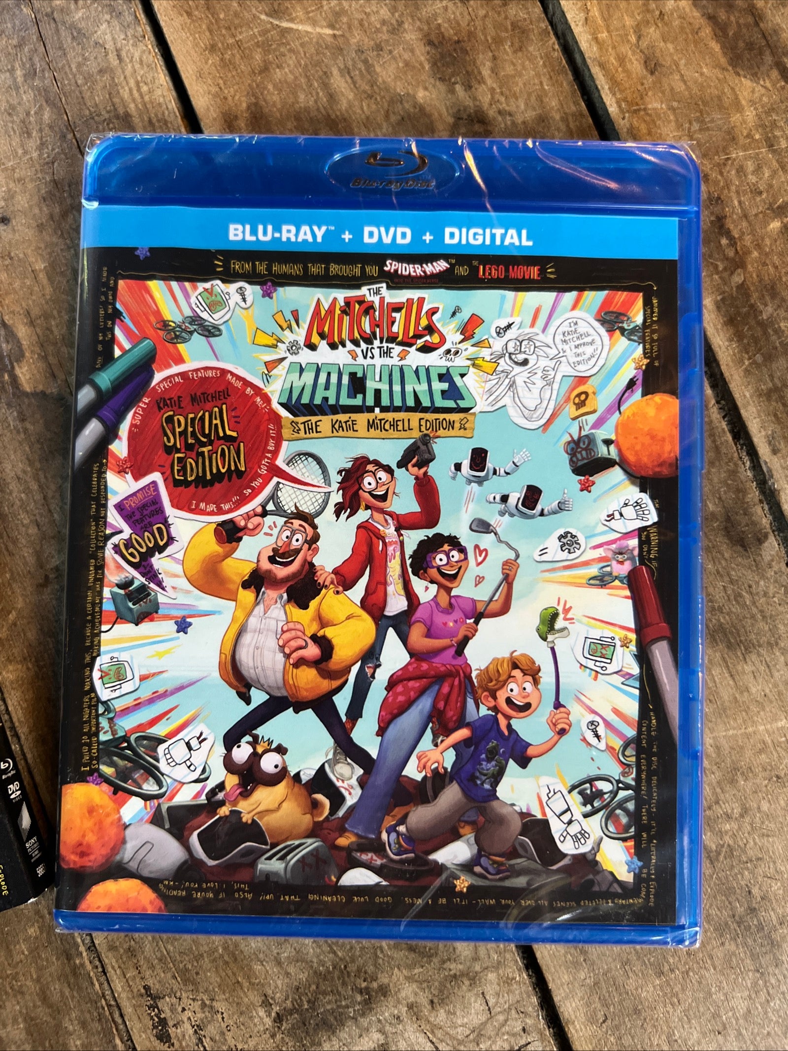 The Mitchells vs The Machines ( BLU-RAY 2021 ) Family / Comedy [PG]