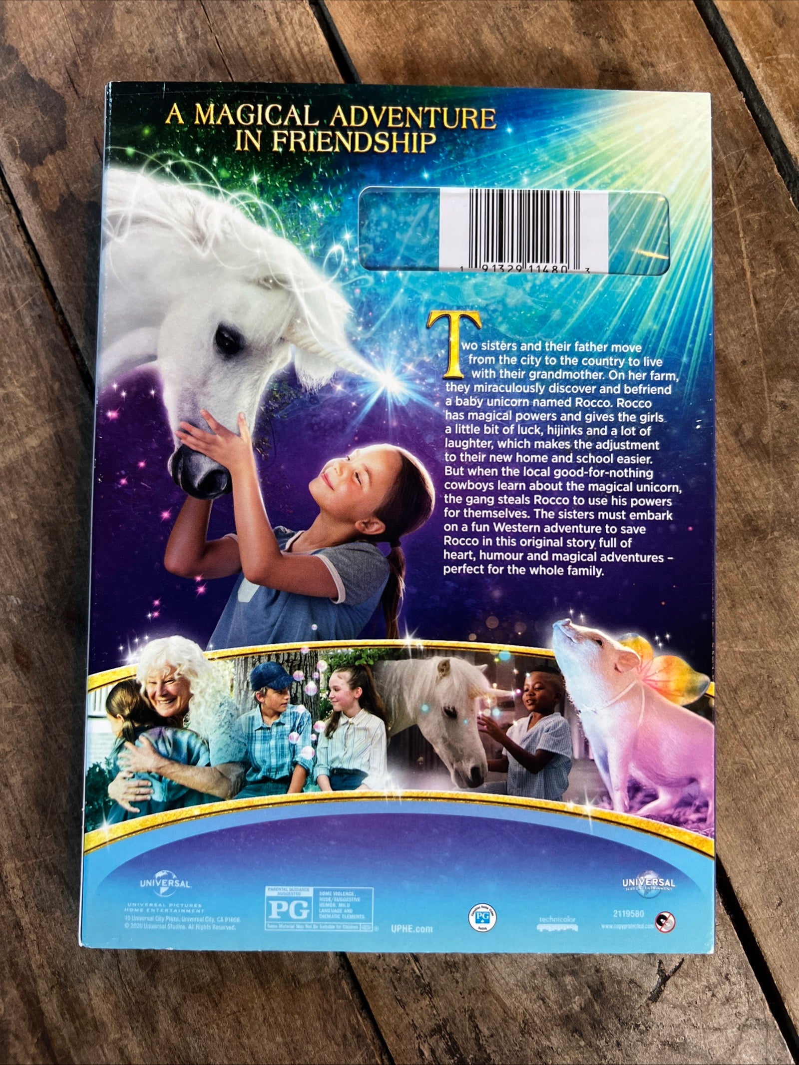Wish Upon A Unicorn ( DVD 2020 ) Adventure / Action [PG]
